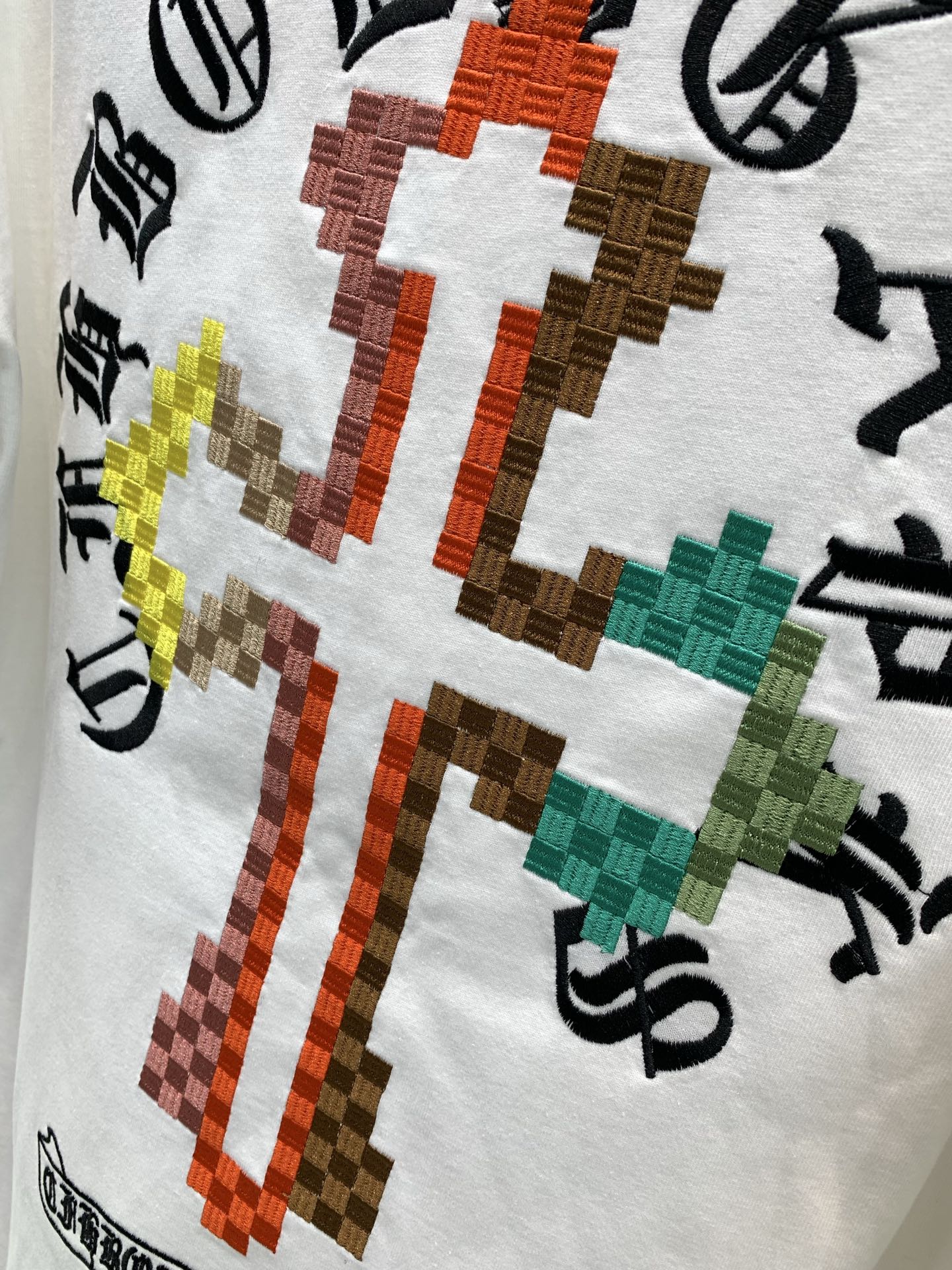，Chrome Hearts 克罗心，2026早秋新品，专柜同步有售，原单狠货，时尚休闲圆领长袖T恤，采用进口原版面料，