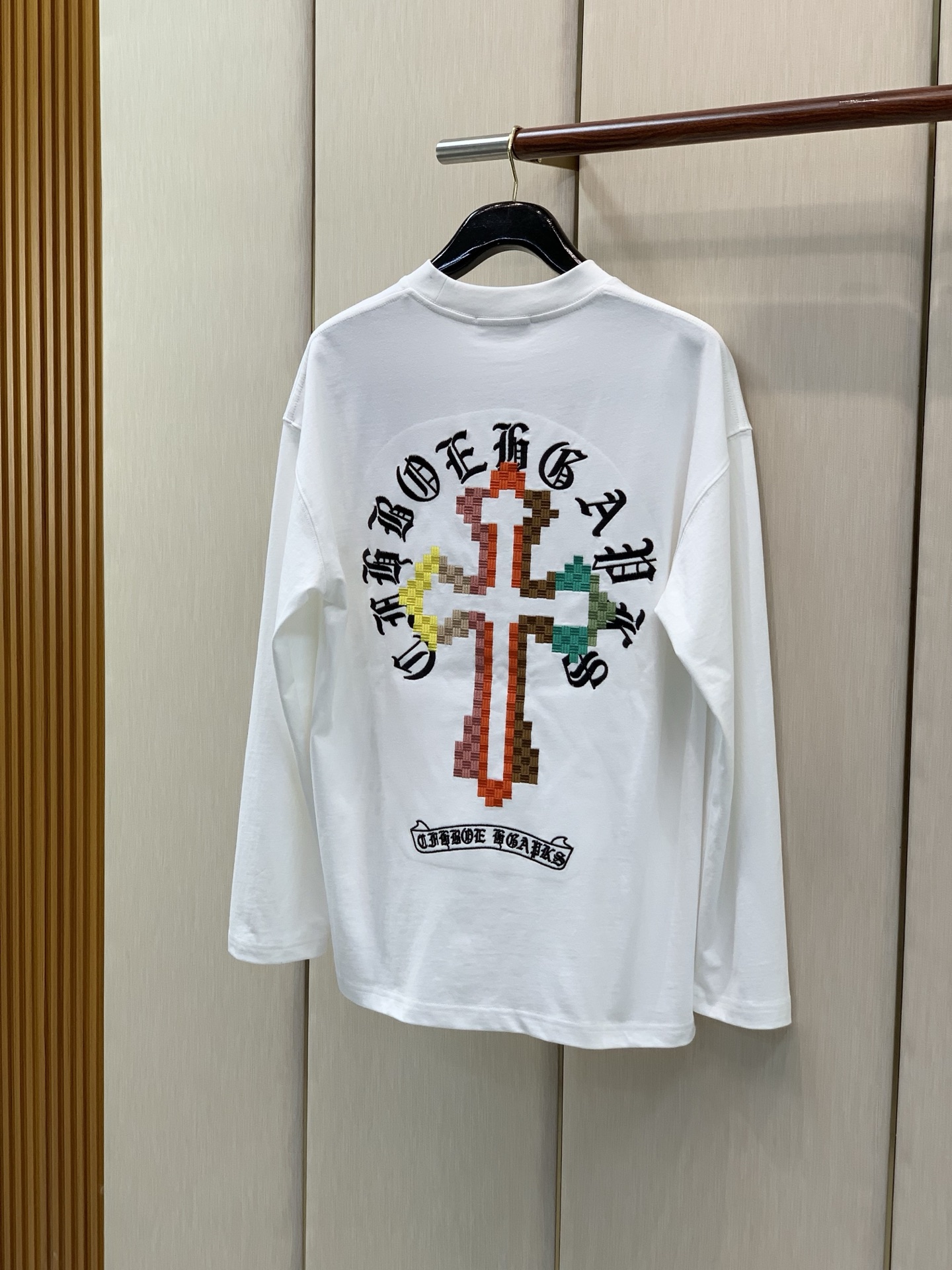 ，Chrome Hearts 克罗心，2026早秋新品，专柜同步有售，原单狠货，时尚休闲圆领长袖T恤，采用进口原版面料，