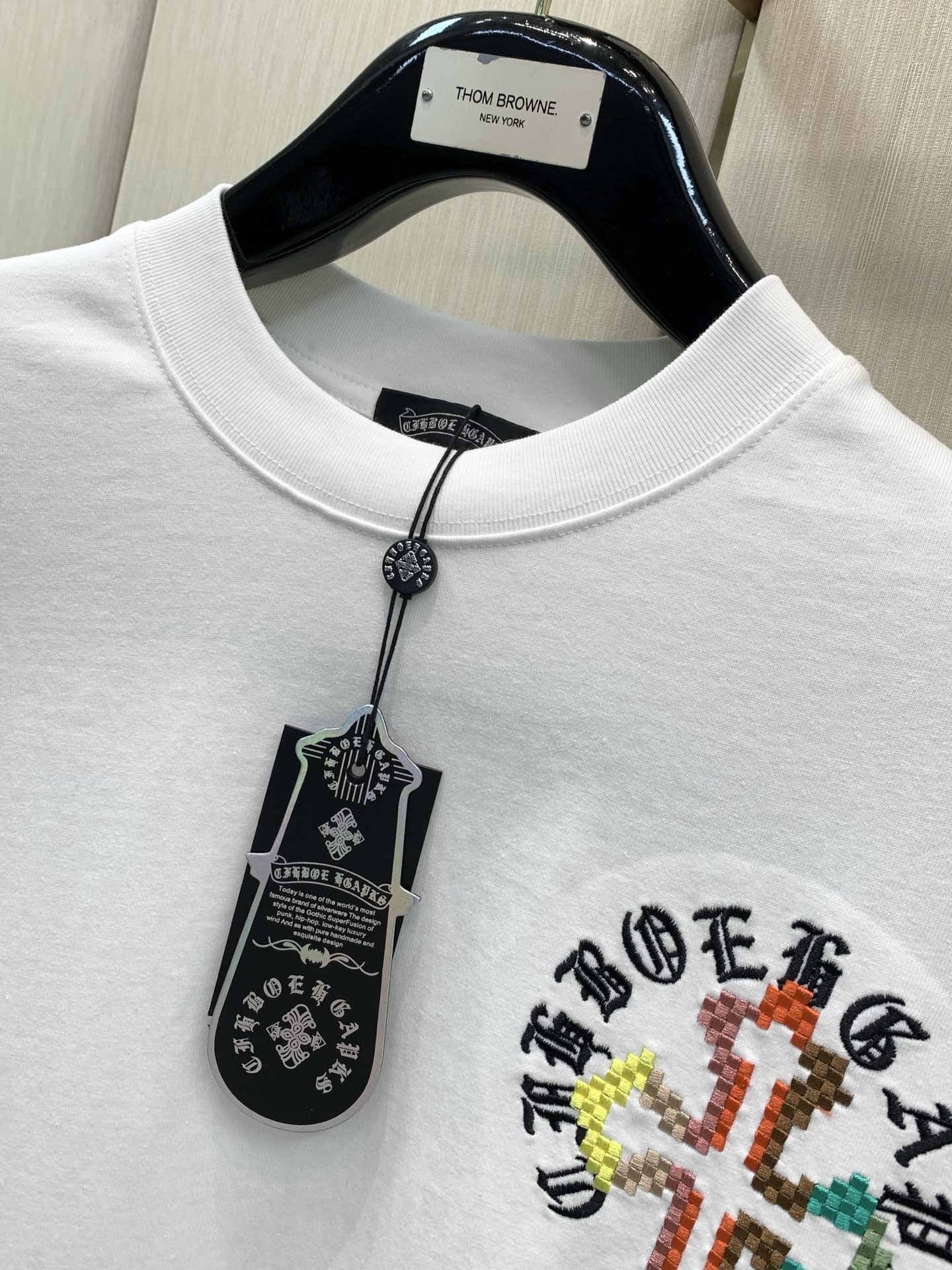 ，Chrome Hearts 克罗心，2026早秋新品，专柜同步有售，原单狠货，时尚休闲圆领长袖T恤，采用进口原版面料，