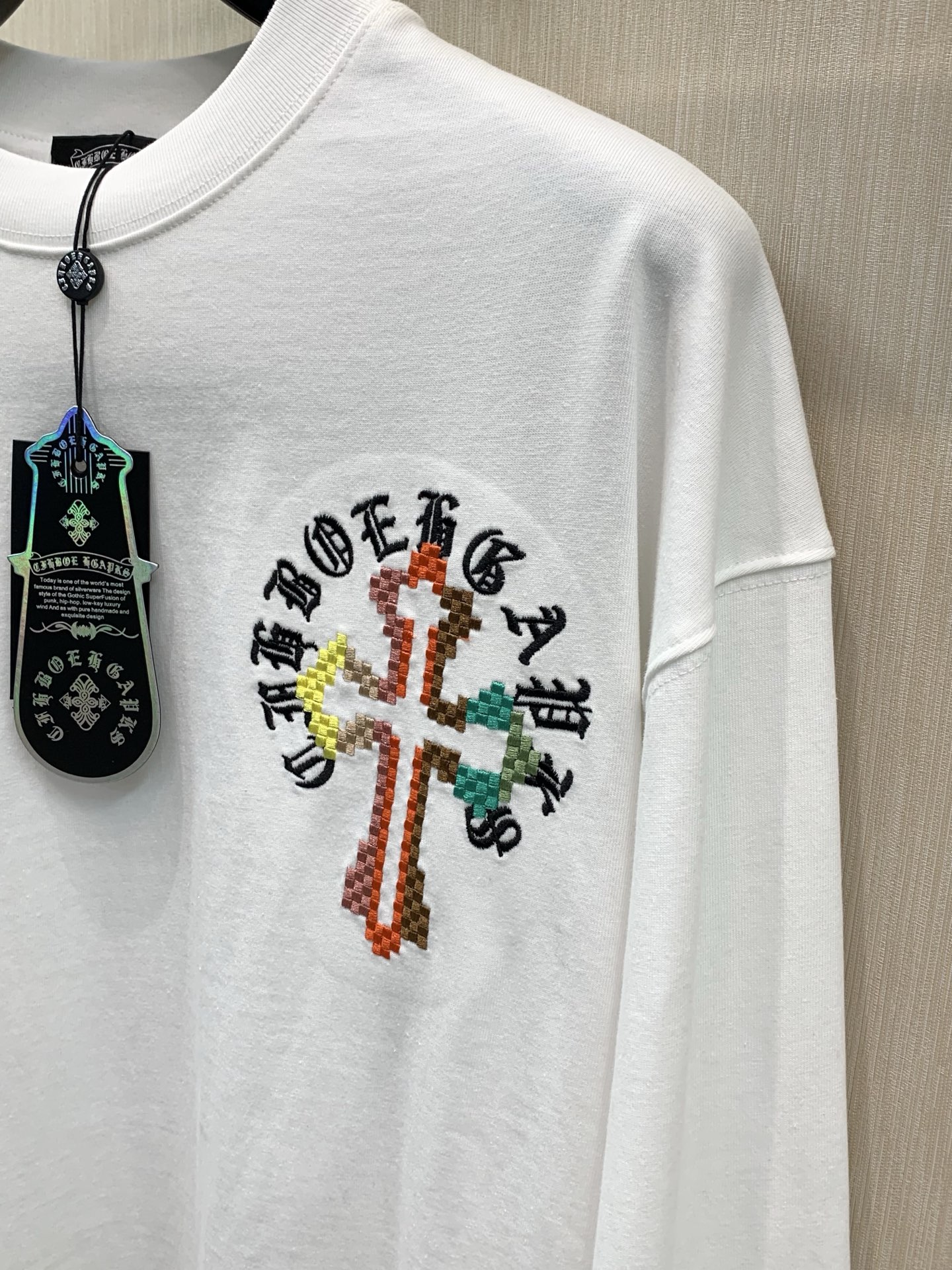 ，Chrome Hearts 克罗心，2026早秋新品，专柜同步有售，原单狠货，时尚休闲圆领长袖T恤，采用进口原版面料，