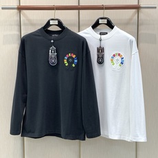 ,Chrome Hearts 克罗心,2026早秋新品,专柜同步有售,原单狠货,时尚休闲圆领长袖T恤,采用进口原版面料, ,Chrome Hearts 克罗心,2026早秋新品,专柜同步有售,原单狠货,时尚休闲圆领长袖T恤,采用进口原版面料,