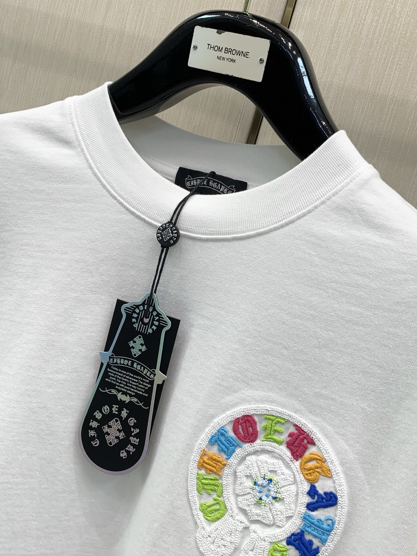，Chrome Hearts 克罗心，2026早秋新品，专柜同步有售，原单狠货，时尚休闲圆领长袖T恤，采用进口原版面料，