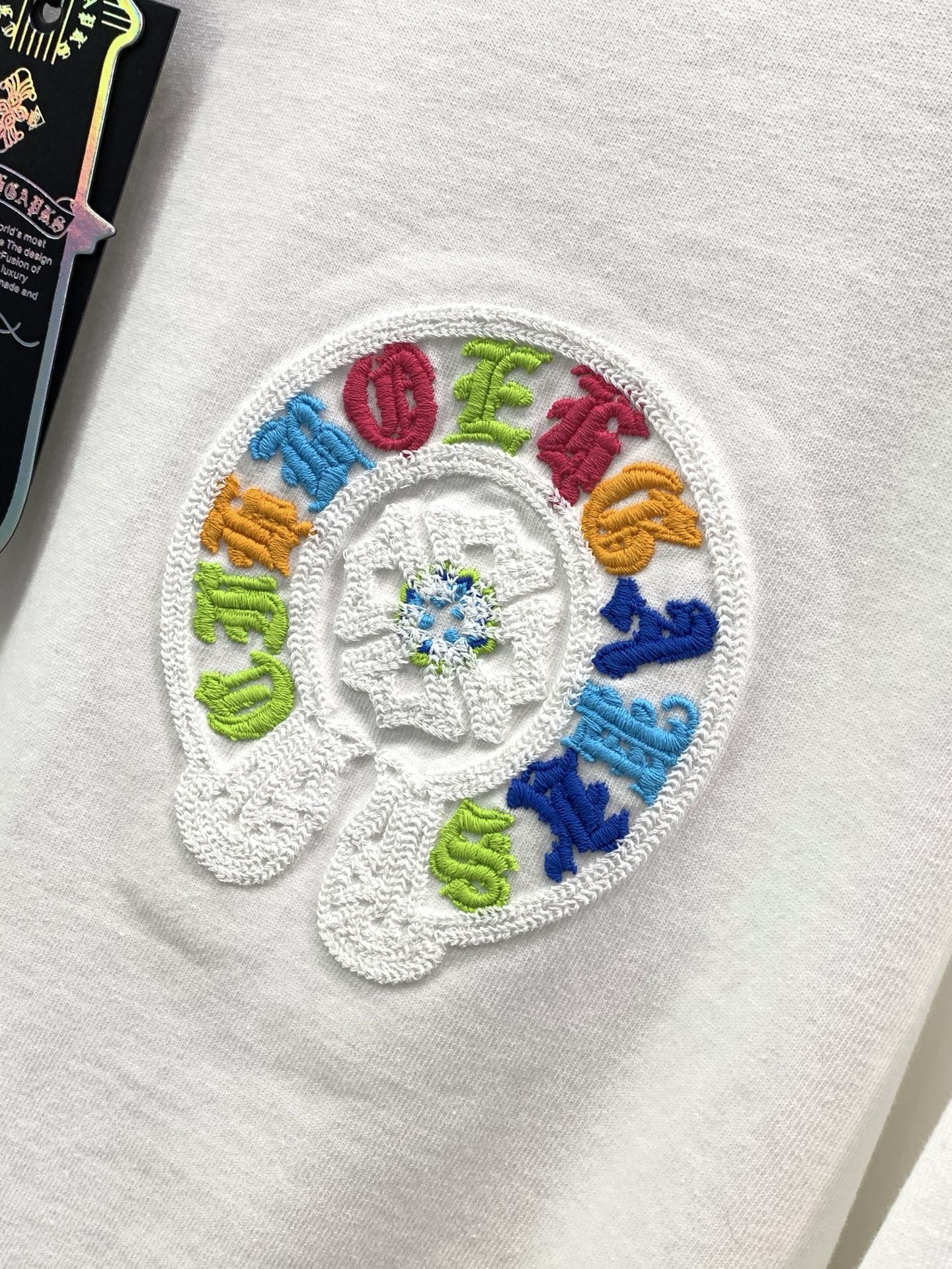 ，Chrome Hearts 克罗心，2026早秋新品，专柜同步有售，原单狠货，时尚休闲圆领长袖T恤，采用进口原版面料，
