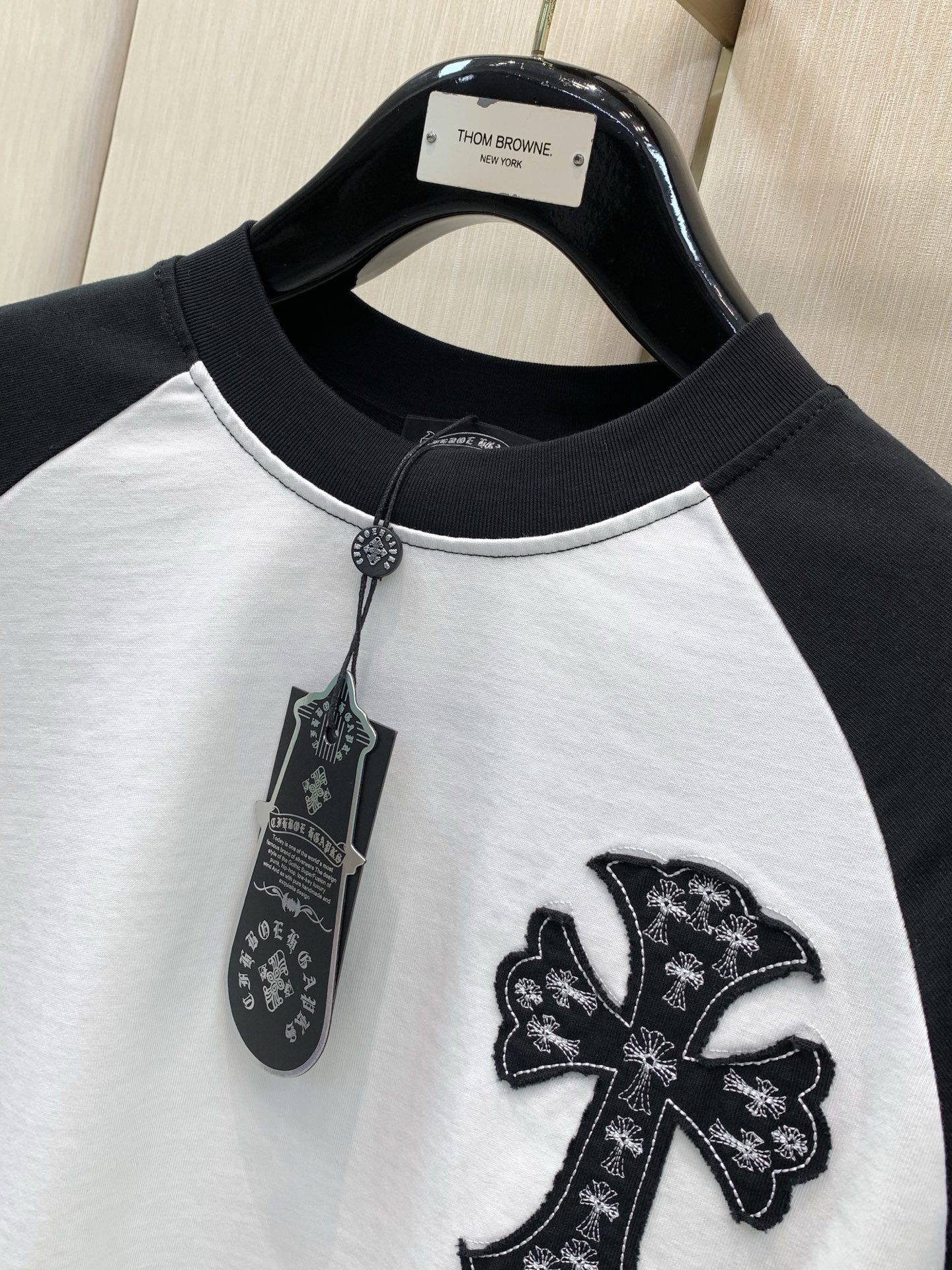 ，Chrome Hearts 克罗心，2026早秋新品，专柜同步有售，原单狠货，时尚休闲圆领长袖T恤，采用进口原版面料，