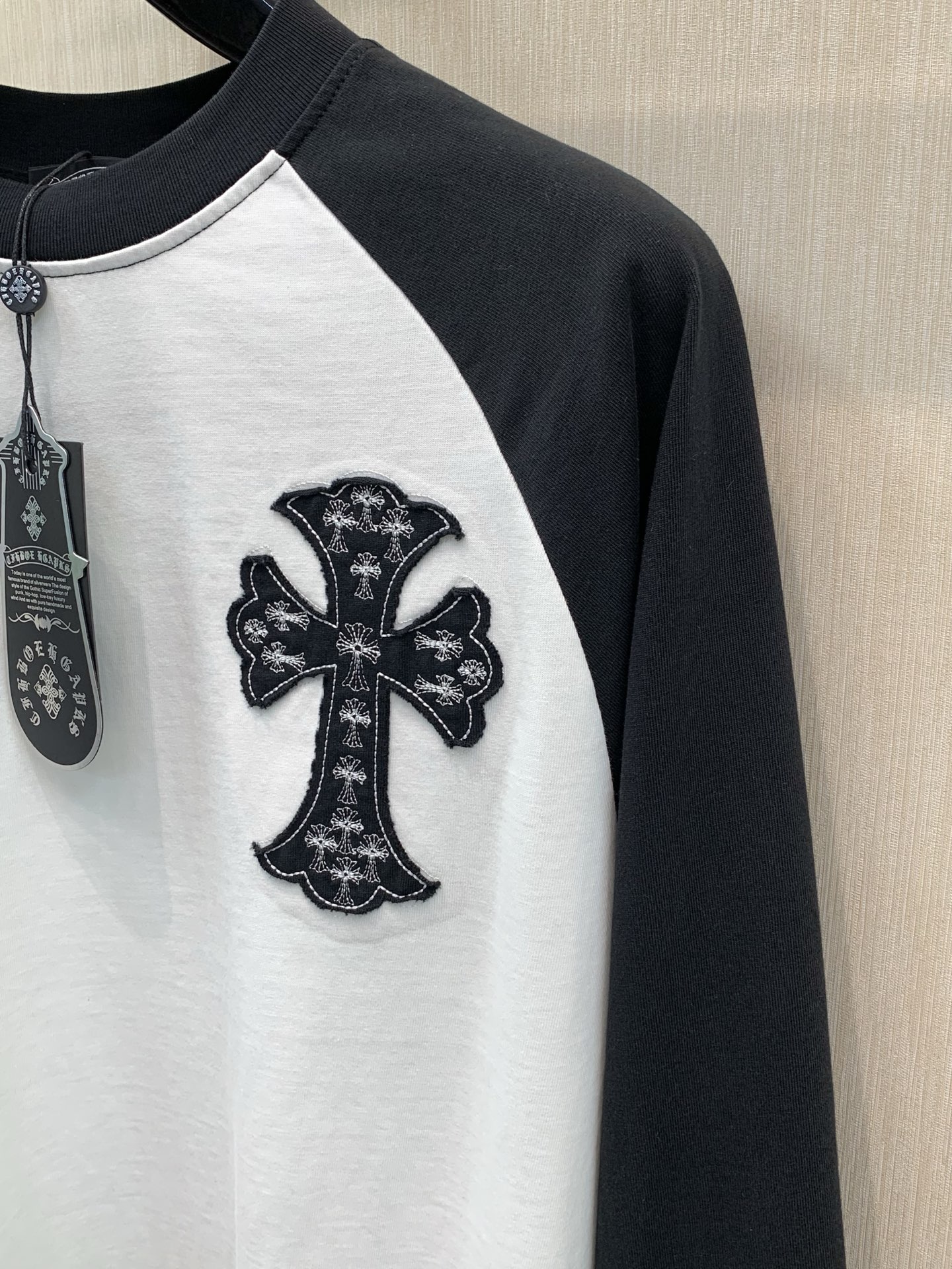 ，Chrome Hearts 克罗心，2026早秋新品，专柜同步有售，原单狠货，时尚休闲圆领长袖T恤，采用进口原版面料，