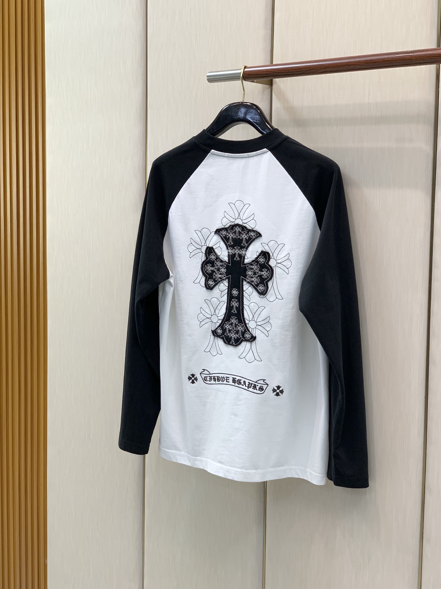 ，Chrome Hearts 克罗心，2026早秋新品，专柜同步有售，原单狠货，时尚休闲圆领长袖T恤，采用进口原版面料，