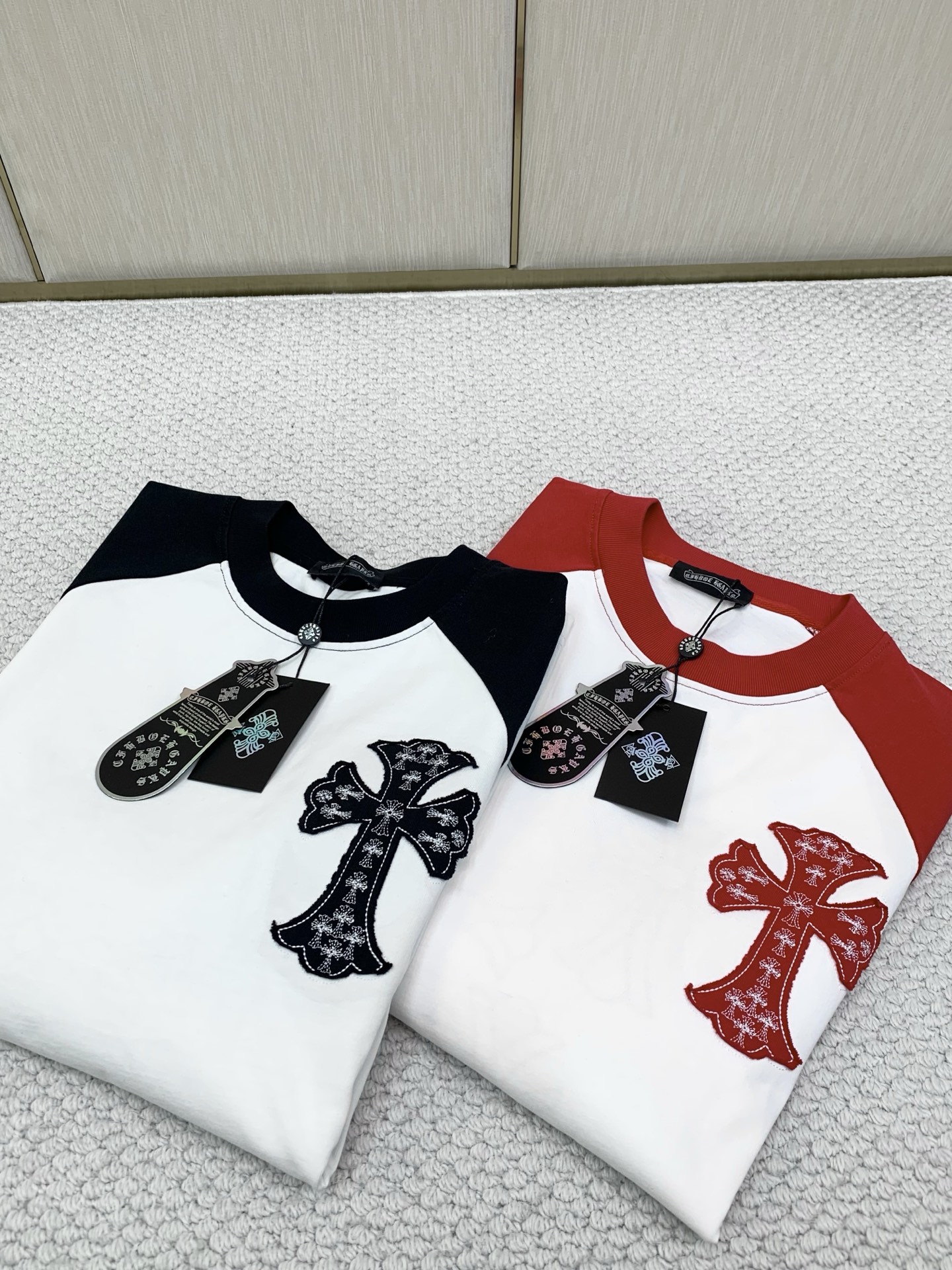 ，Chrome Hearts 克罗心，2026早秋新品，专柜同步有售，原单狠货，时尚休闲圆领长袖T恤，采用进口原版面料，