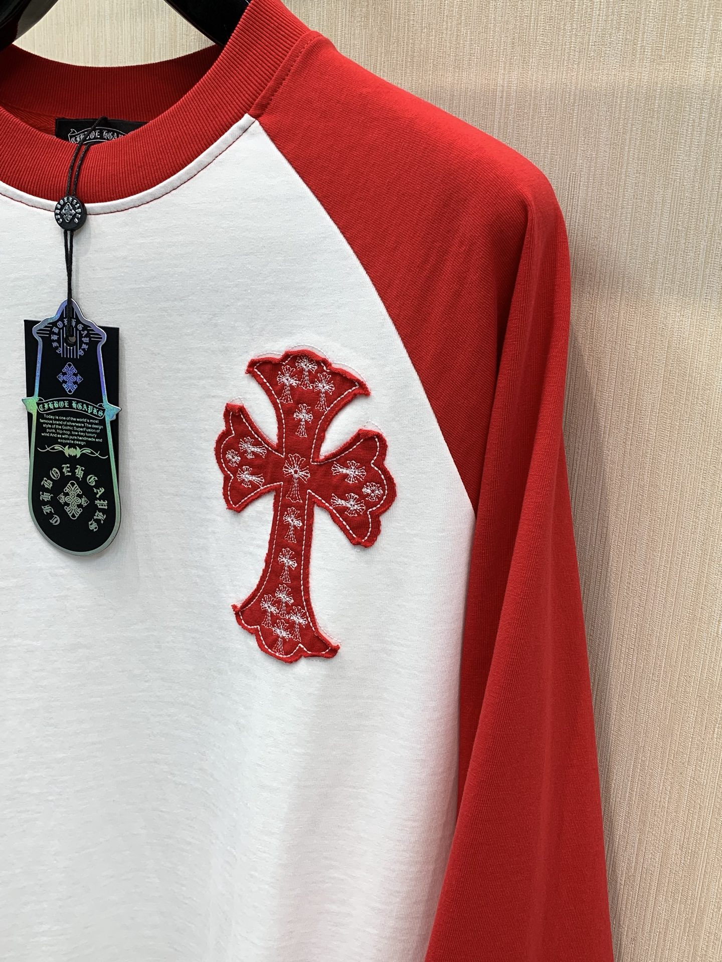 ，Chrome Hearts 克罗心，2026早秋新品，专柜同步有售，原单狠货，时尚休闲圆领长袖T恤，采用进口原版面料，