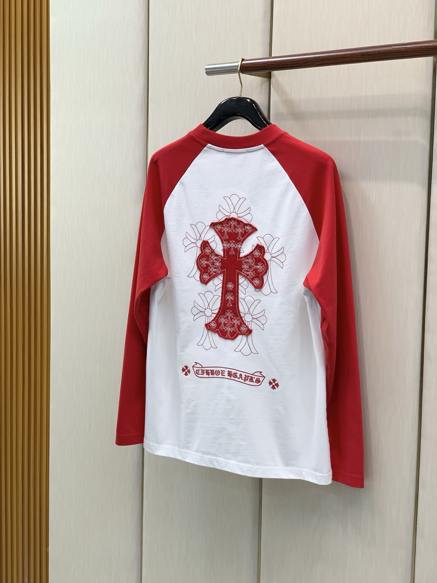 ，Chrome Hearts 克罗心，2026早秋新品，专柜同步有售，原单狠货，时尚休闲圆领长袖T恤，采用进口原版面料，