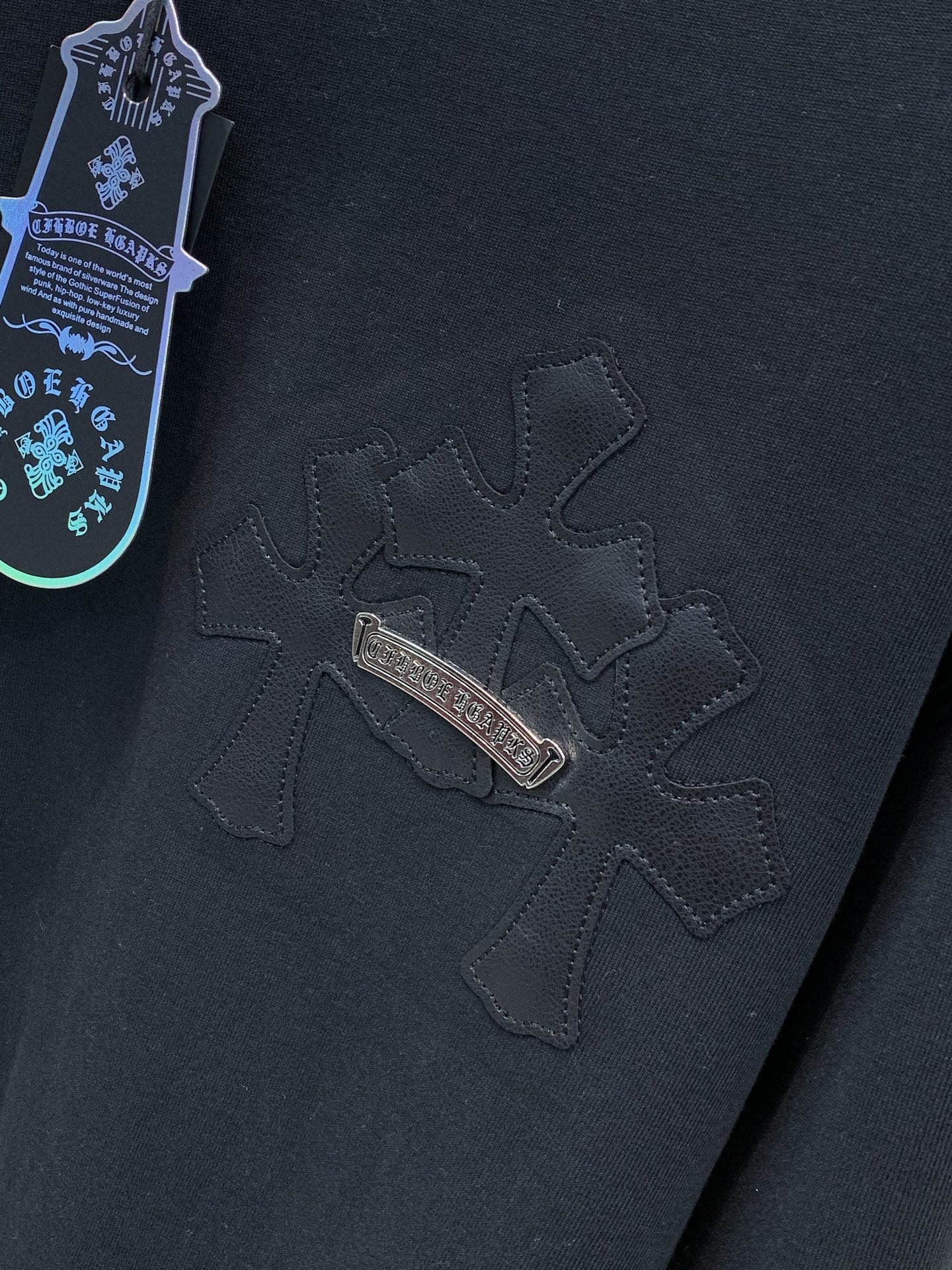 ，Chrome Hearts 克罗心，2026早秋新品，专柜同步有售，原单狠货，时尚休闲圆领长袖T恤，采用进口原版面料，