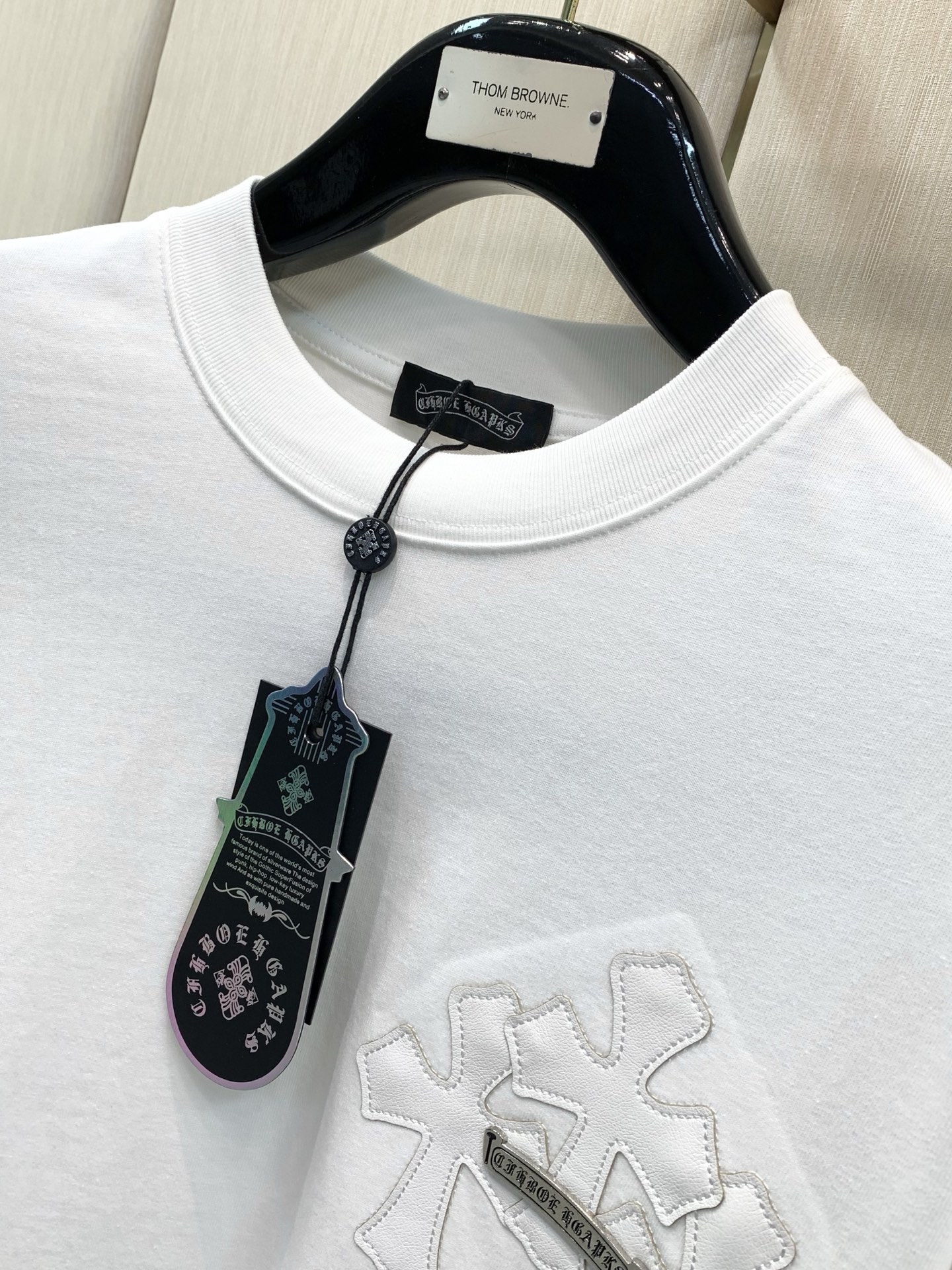 ，Chrome Hearts 克罗心，2026早秋新品，专柜同步有售，原单狠货，时尚休闲圆领长袖T恤，采用进口原版面料，