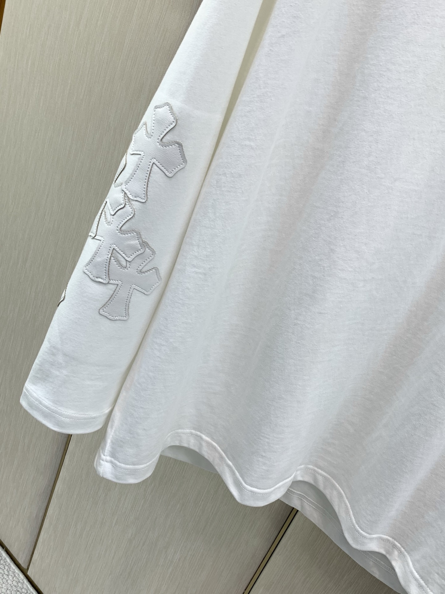 ，Chrome Hearts 克罗心，2026早秋新品，专柜同步有售，原单狠货，时尚休闲圆领长袖T恤，采用进口原版面料，