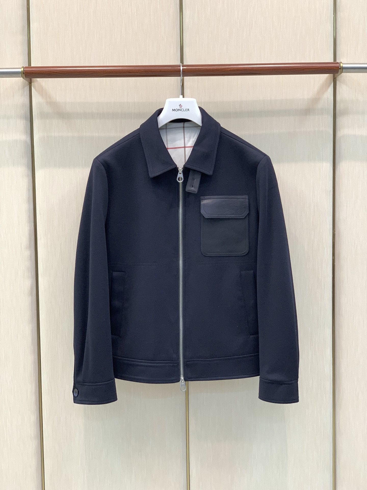 ，Ralph Lauren 拉夫劳伦，2026秋冬新品，时尚休闲翻领薄棉夹克外套，采用进口原版面料，原版五金辅料装饰，简