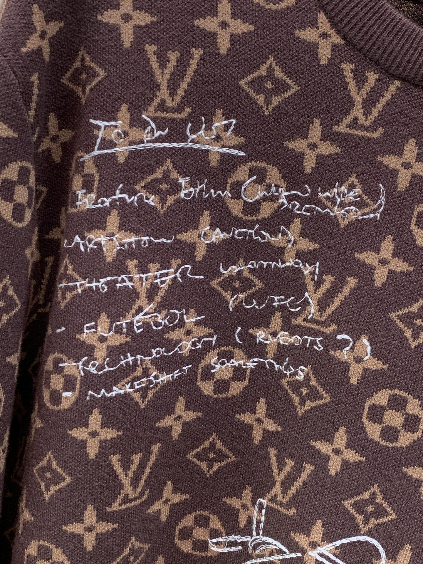 ,LouisVuitton 路易威登,2026冬季最新款,专柜同步有售,原单狠货,时尚休闲圆领长袖针织毛衣,上身很有特点 ,LouisVuitton 路易威登,2026冬季最新款,专柜同步有售,原单狠货,时尚休闲圆领长袖针织毛衣,上身很有特点