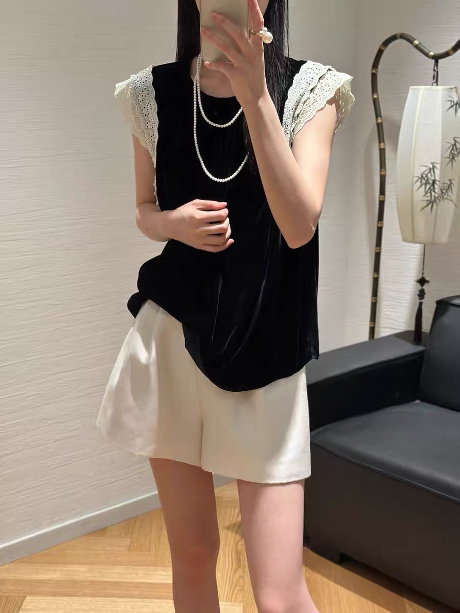 High-End Women’s Dress with Velvet Fabric, Packaged Fragrances, and No Sleeves - 图片 1
