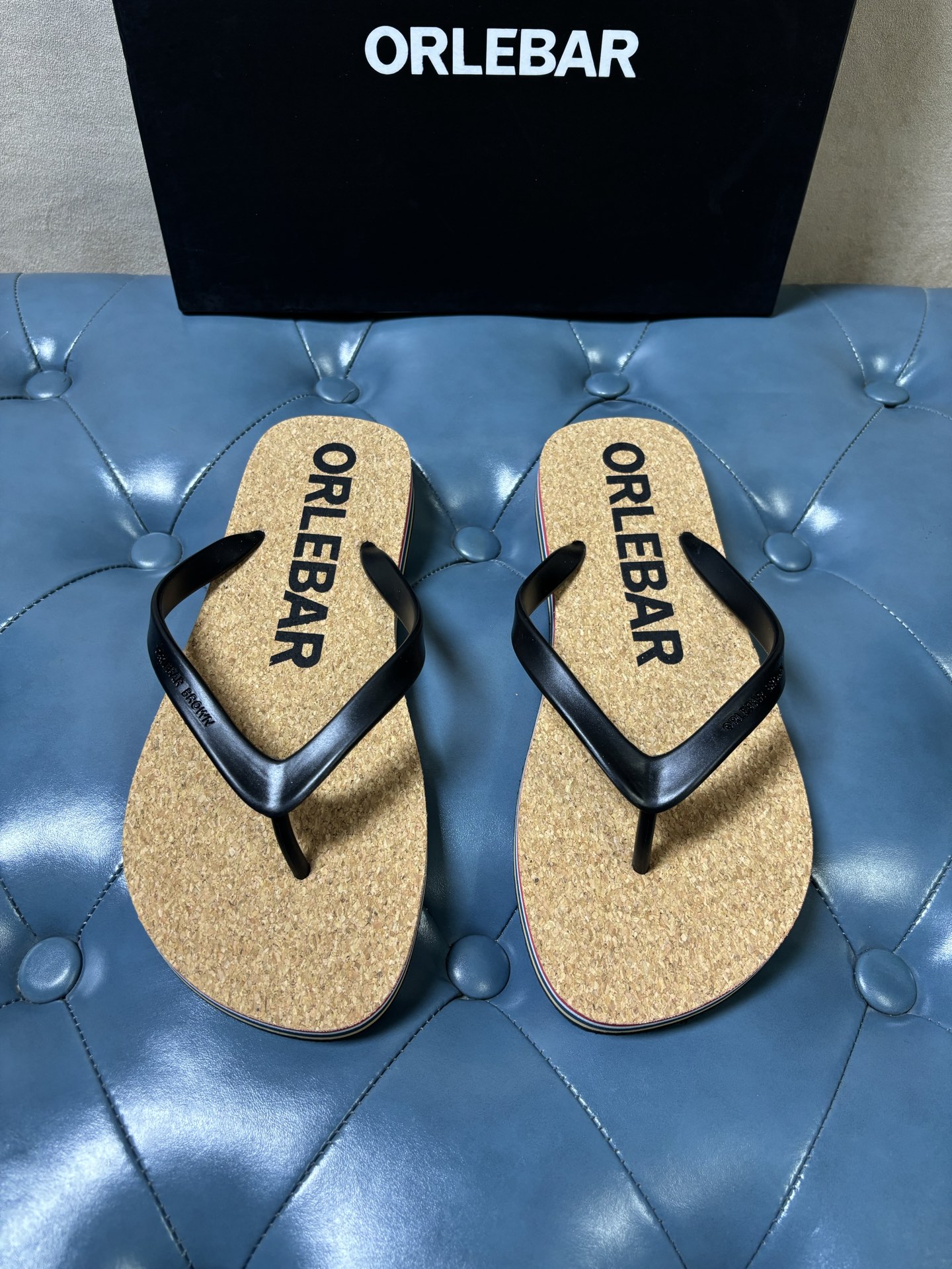 NO:885928,ORLEBAR flip-flops 38-45 solid,19860909ORLEBAR人字拖 38-45 实,,Men's shoes