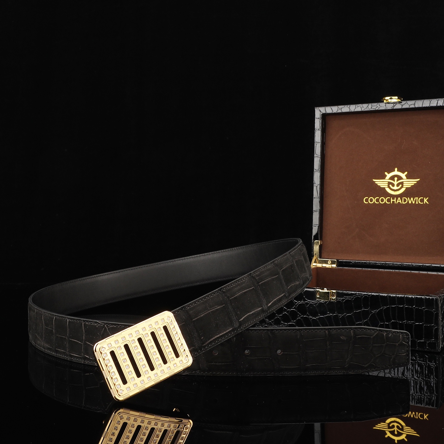 水染尼罗磨砂皮🙏A级🙏奢华高贵🎉上档次🎉鳄鱼肚皮出货🎉[胜利]转图大卖[闪电][玫瑰][闪电][玫瑰]搭配史蒂芬鹰头钢扣🌹宽度:3.8cm⚡🌹长度100-125cm  P1480