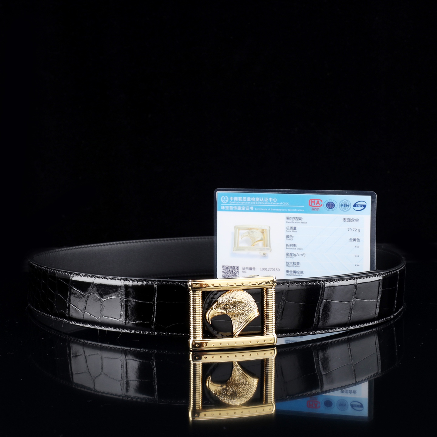 豪华系列[闪电][玫瑰]采用新加坡进口美洲高光鳄鱼肚皮[闪电][玫瑰]搭配24K史蒂芬扣😁宽度:3.8CM长度100-125cm  💰002300