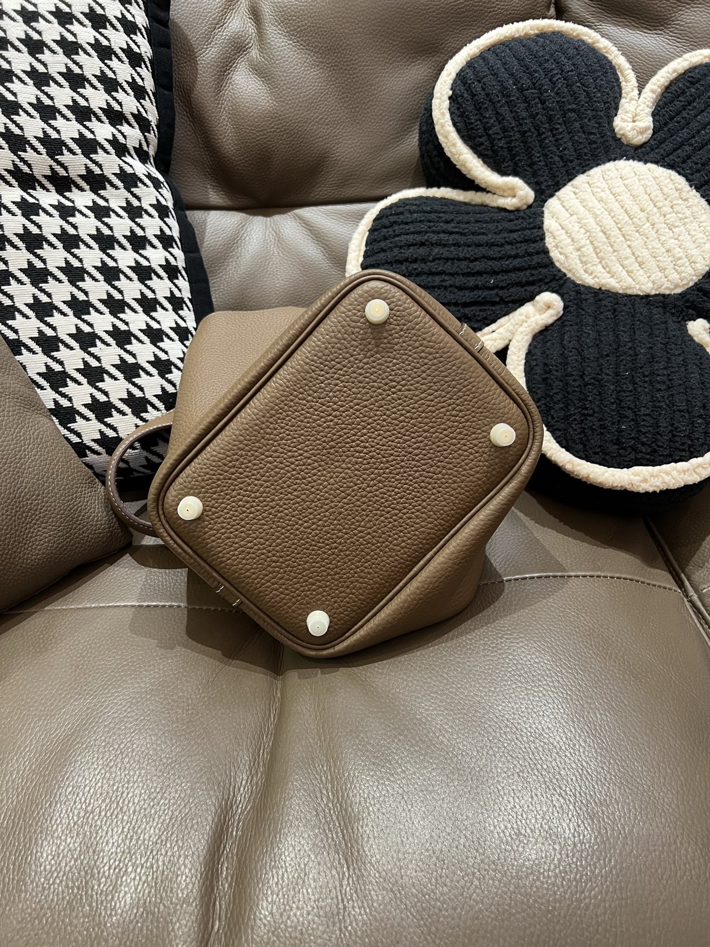 菜蓝子全新アップグレード TC牛皮製の防伪ライン付き工匠内コード