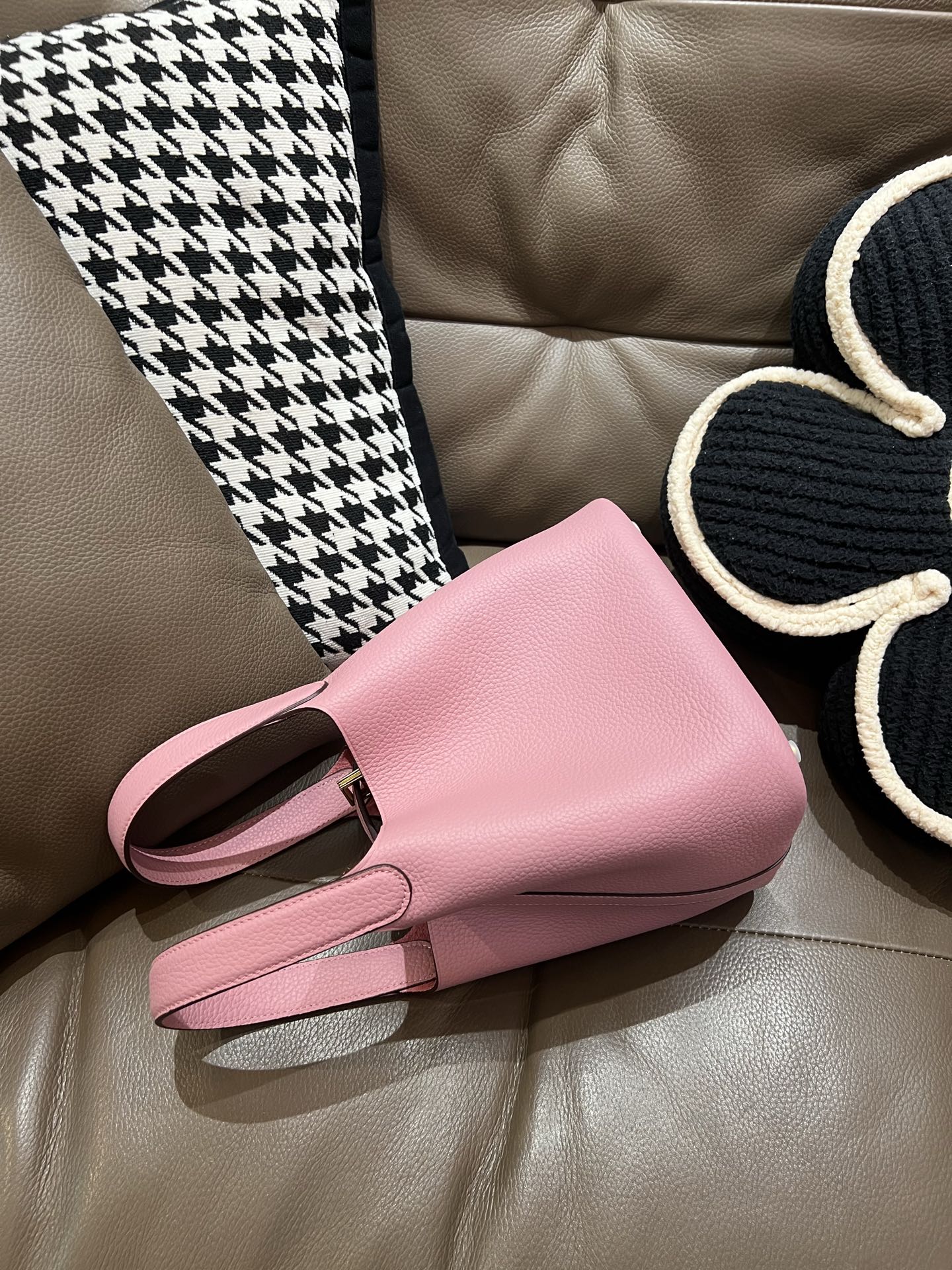 菜蓝子 TC牛皮防伪工匠内コード付き立体型18cm