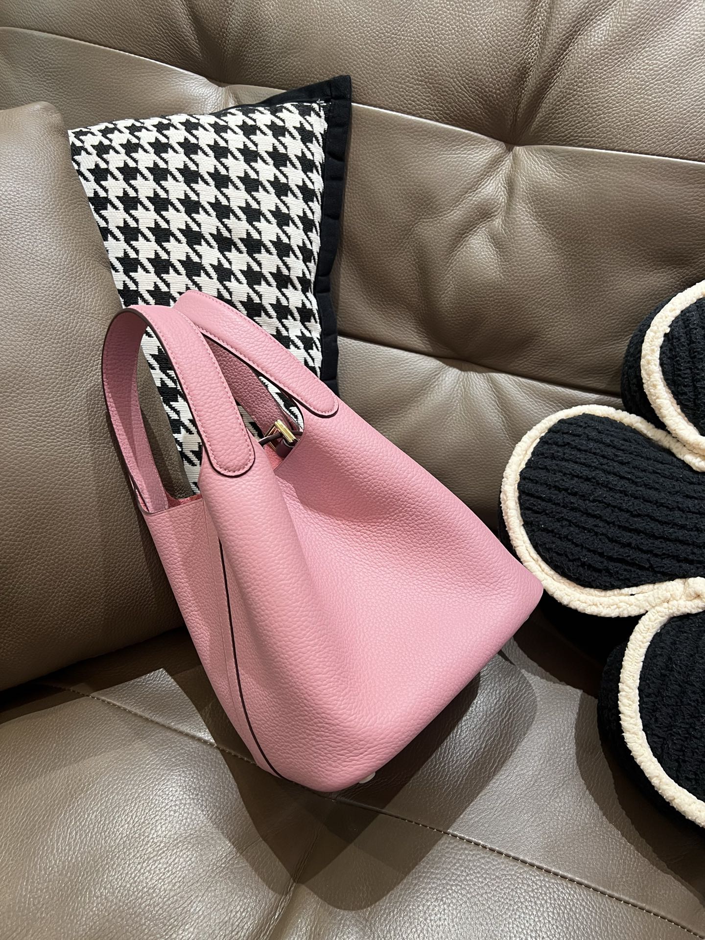 菜蓝子 TC牛皮防伪工匠内コード付き立体型18cm