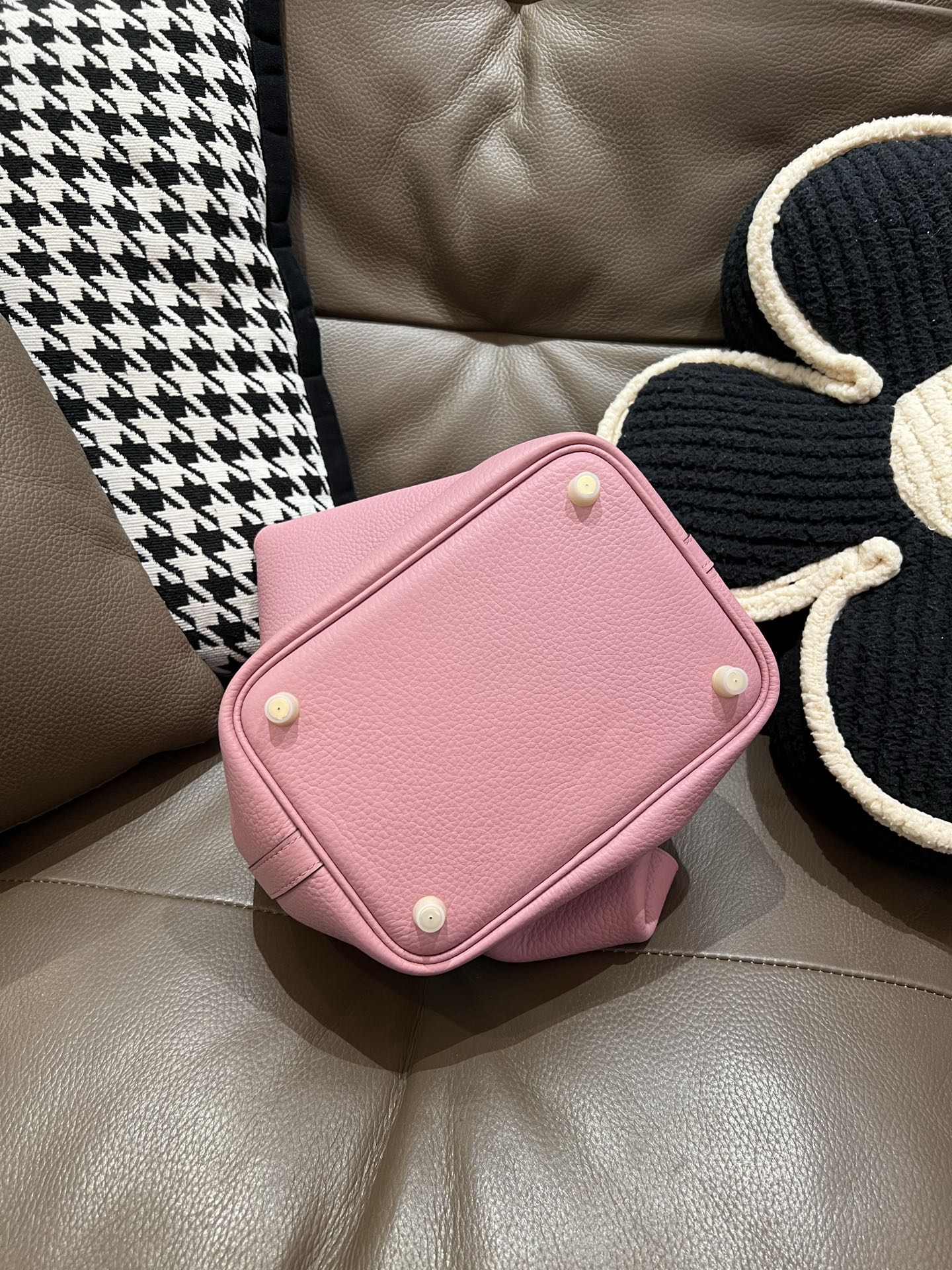 菜蓝子 TC牛皮防伪工匠内コード付き立体型18cm