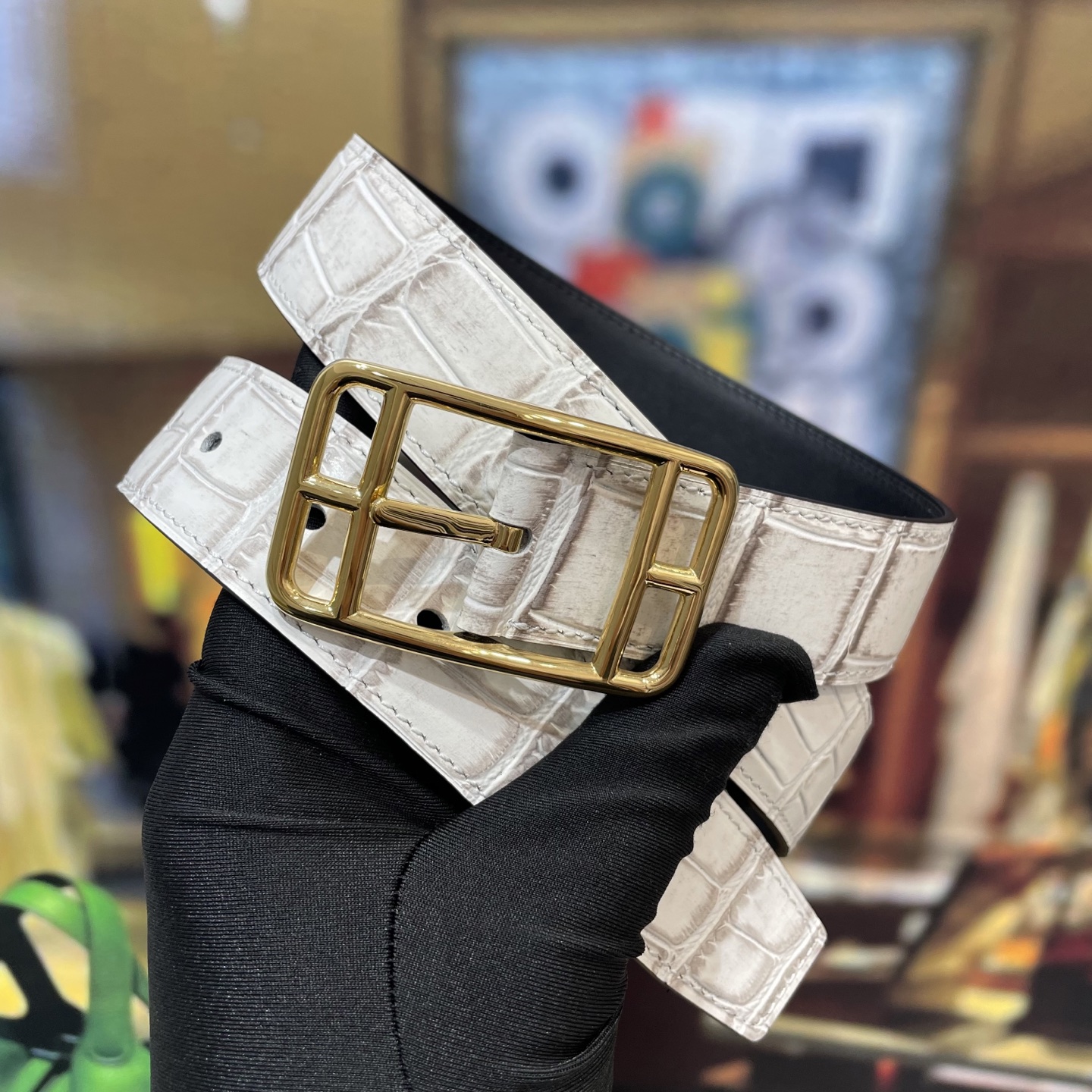 HERMES belt Hermes- H