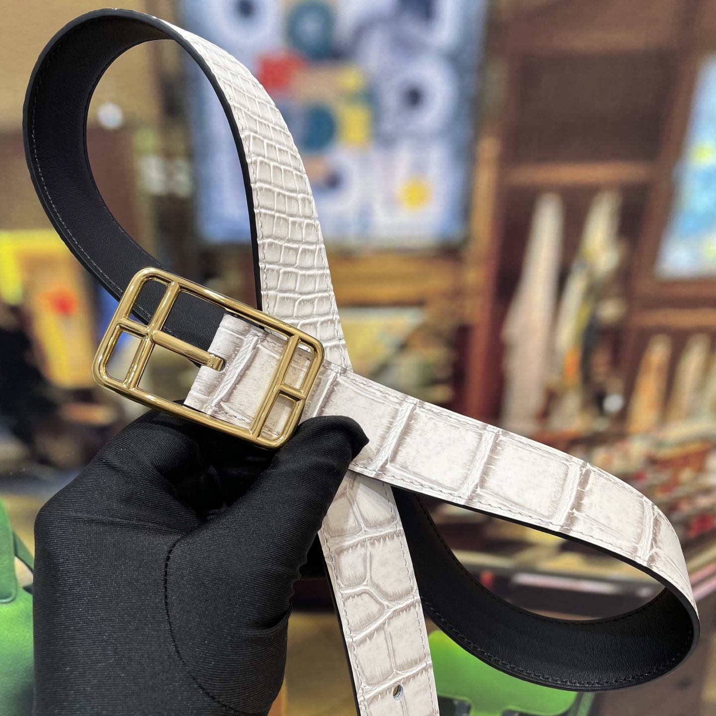 HERMES belt Hermes- H — photo 4