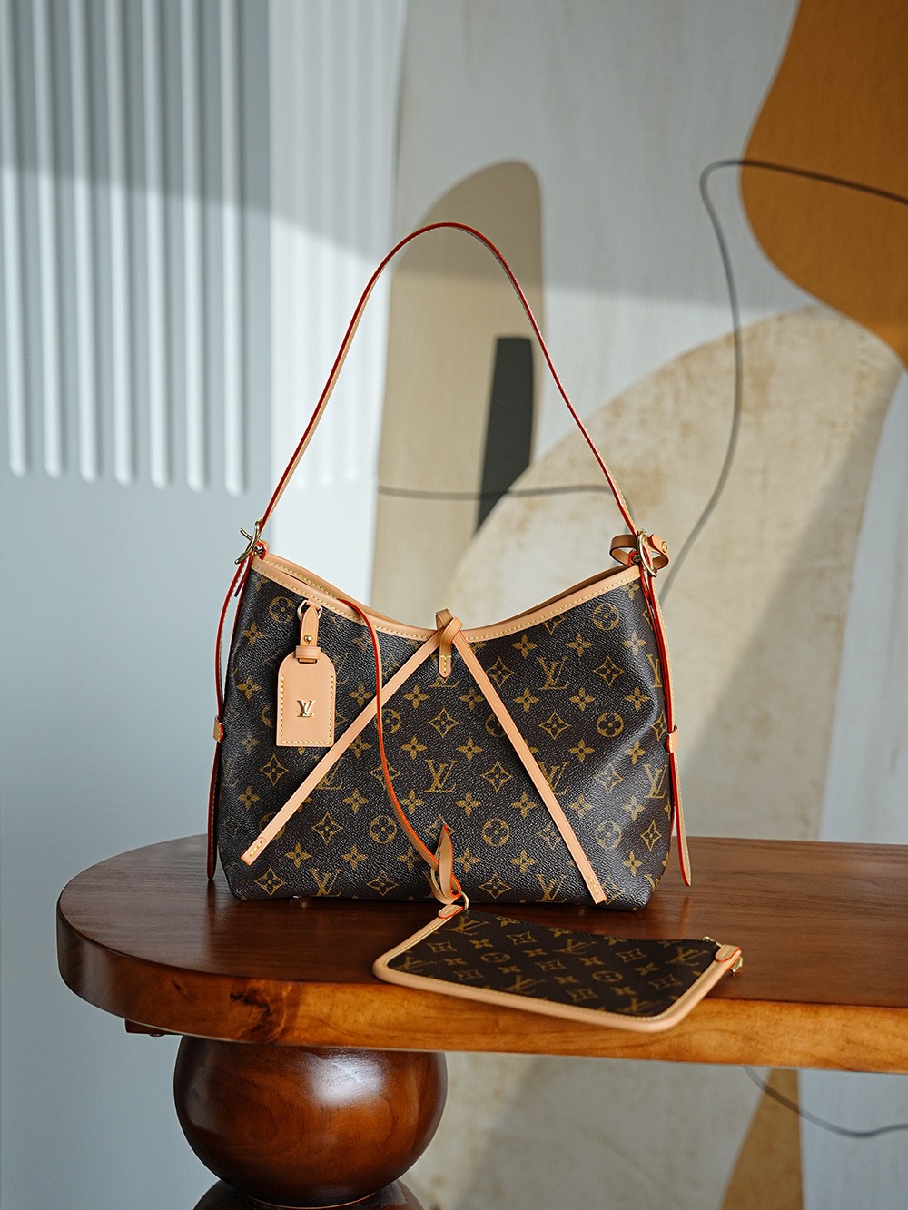 NO:617853,Special-grade Carryall trumpet M46203 Special-grade new fabric AS private version LV Carryall trumpet, which can be called the 'all-round player' in the fashion industry, and it will surprise everyone when it appears! It is a timeless legend in the fashion world. After years of baptism, it has become more and more charming and has a look that you will never tire of! Hardware thickly plated 24k steel, size 29*24*12cm, lv special sp diamond grid fabric, louis vuitton19860909特级 Carryall小號 M46203 特级新面料AS私品版 LV Carryall小號,堪稱時尚界的“全能選手”,一出場便驚豔眾人！ 是時尚圈永不過時的傳奇,經歲月洗禮,愈發散發出迷人魅力,百看不厭的顏值！ 五金厚鍍24k全鋼 尺寸29*24*12cm,lv特级sp菱形格面料,louis vuitton,Bag