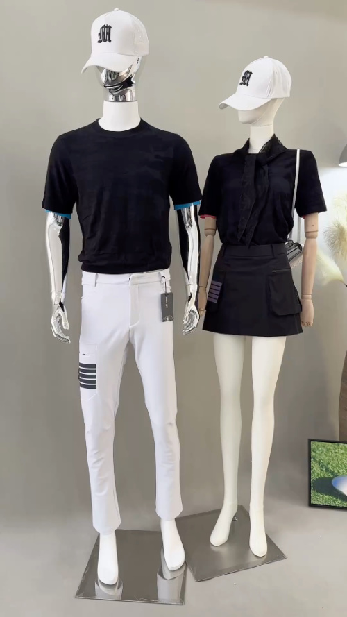 Luxury Double-Layer Ice Silk Couple Outfit - Breathable & High-End 1 Luxury Double-Layer Ice Silk Couple Outfit - Breathable & High-End