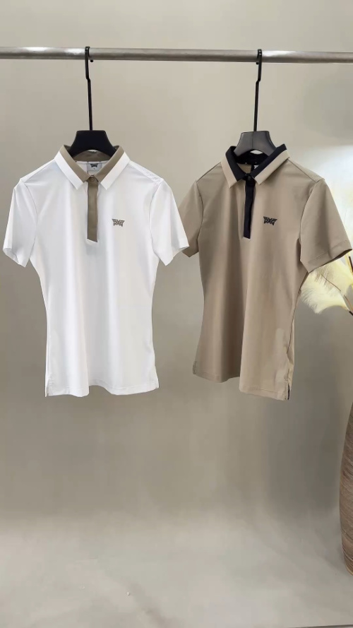 PXG Women's Polo Shirt - Upgraded Fabric, Slim Fit, Quick-Dry, Available in White and Beige 1 PXG Women's Polo Shirt - Upgraded Fabric, Slim Fit, Quick-Dry, Available in White and Beige