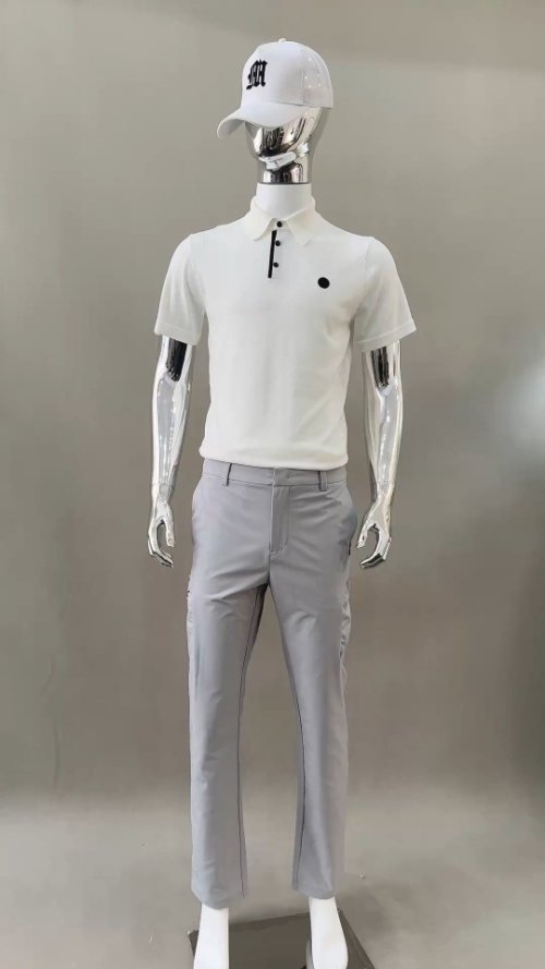 Slim-Fit Quick-Dry Polo Shirt with Four-Way Stretch - Comfortable & Stylish 1 Slim-Fit Quick-Dry Polo Shirt with Four-Way Stretch - Comfortable & Stylish