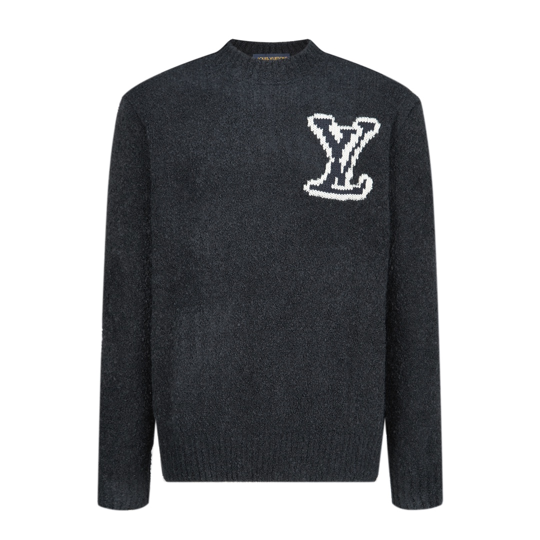 Louis Vuitton Shop
 Clothing Sweatshirts Black Blue Brown Grey Cotton Knitting Spandex Wool