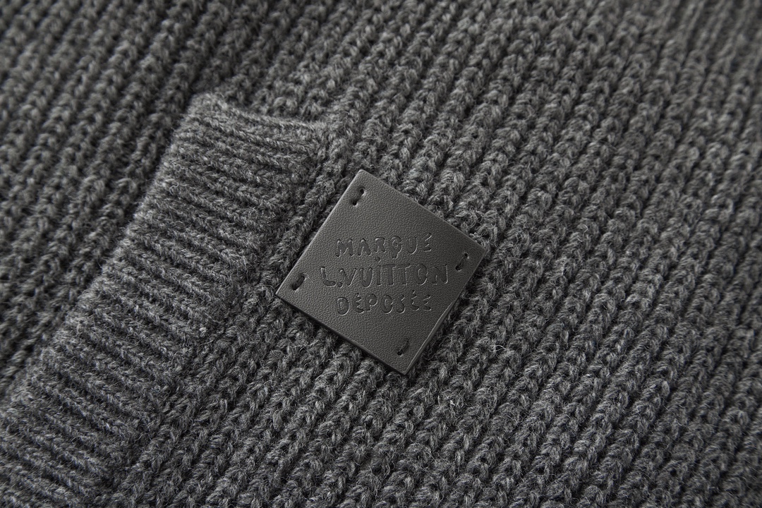 Louis Vuitton Men's Gray Cashmere Blend Shawl Collar Cardigan Sweater 7 i1730209426 9502 3