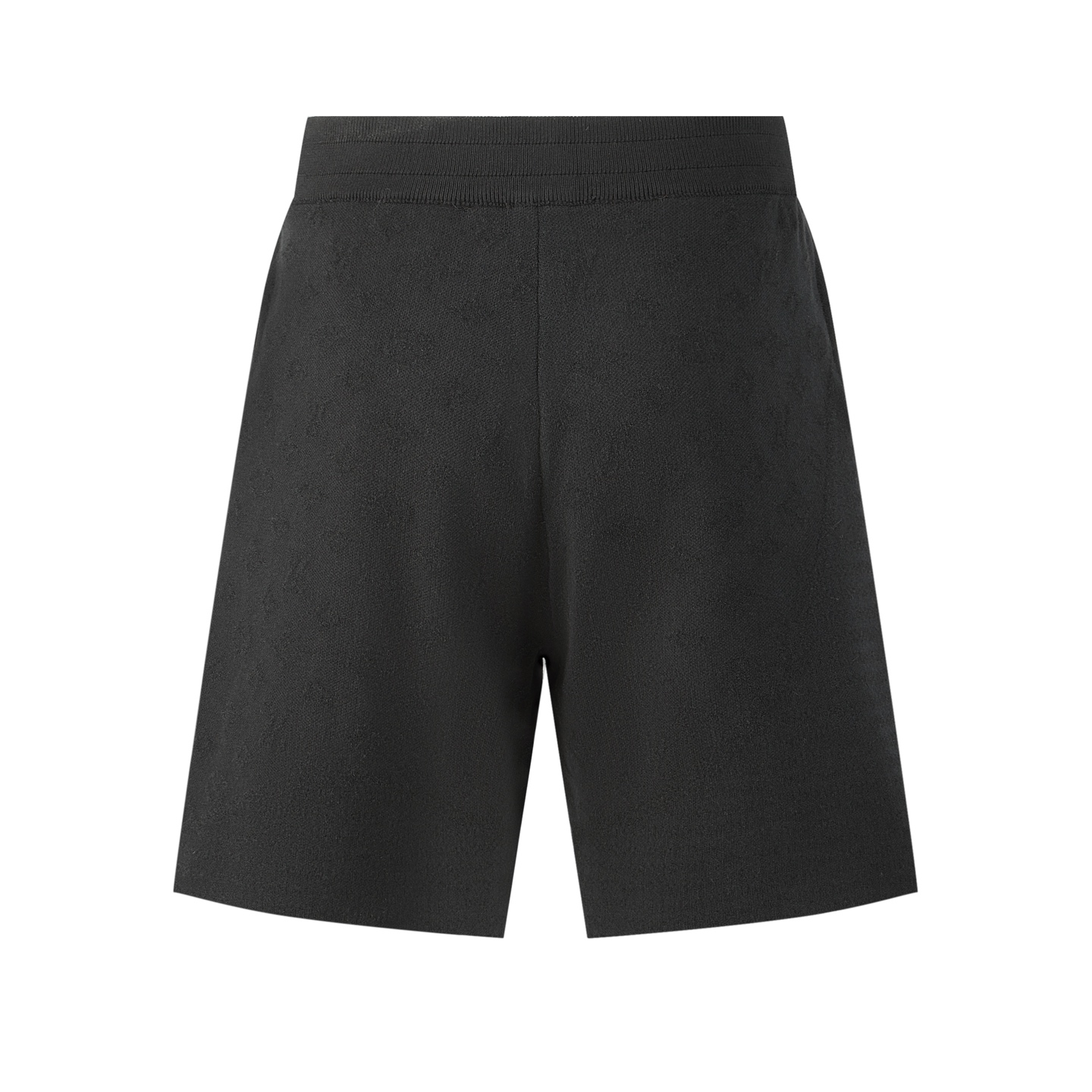 。LOUIS VUITTON 暗纹提花针织短裤
面料：采用40支双股定织面料，面料成份为85棉与15羊毛