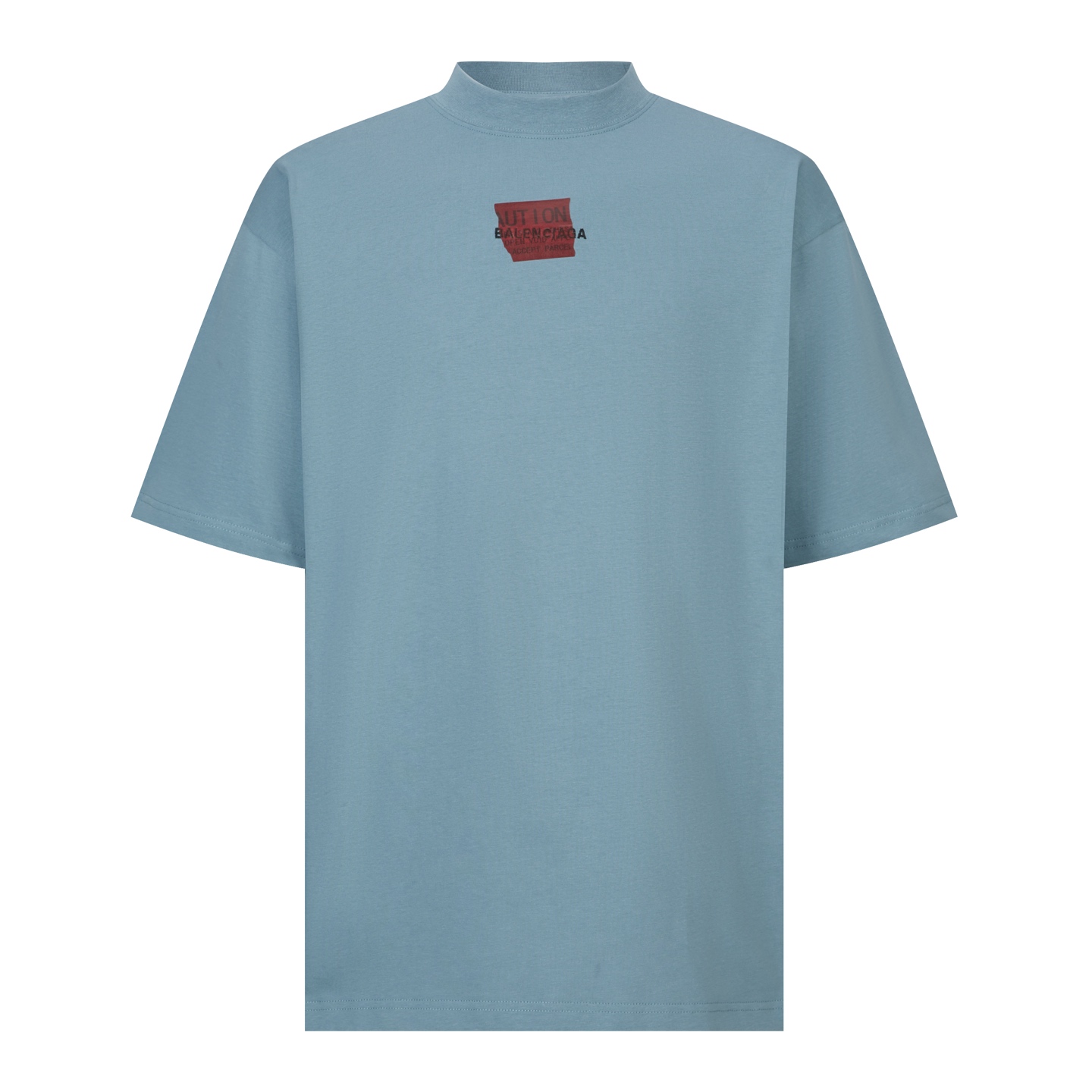 。BLCG 巴黎胶带刺绣印花短袖
面料：采用21支双纱精梳棉，面料定制1：1原版同色。面料成衣洗水后克重