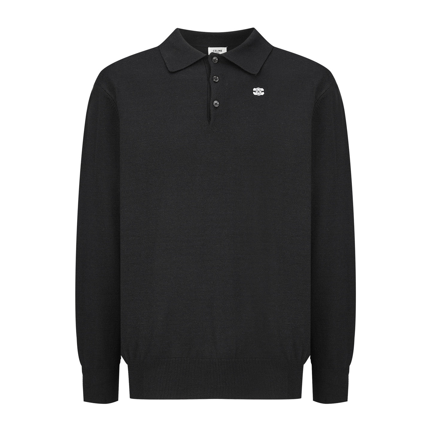 NO:471105,.CELINE Embroidery Arc de Triomphe Knitted POLO Fabric cotton wool yarn, the original fabric is fixed-dyed 11 color matching. Washing water fixes the clothes pattern and fixes. Manually picking and washing yarn. Craft embroidery is made of imported machines, with 11 high-reduction CELINE Arc de Triomphe embroidery logo. Cotton TRIOMPHE embroidery classic shirt collar short sleeve ribbed 3 mother-of-pearl buttons engraved with CELINE word custom 11 washing trademark Auxiliary material custom 11 shell buckle Process custom 11 embroidery Fabric fixed-dyed 11 flower gray Size 37-38-39-40 Color black-gray Exclusive, celine,shirts,T-shirt,alexander wang19860909.CELINE 刺绣凯旋门针织POLO 面料棉毛纱料,该款面料原版定染11配色.洗水固定衣服版型与固色.人工挑洗抽纱. 工艺刺绣采用进口机器制绣成,11高还原度CELINE凯旋门刺绣标志. 棉 TRIOMPHE刺绣经典版型衬衫领短袖 罗纹饰边 3枚镌刻CELINE字样的珍珠母贝纽扣 辅料定制11洗水商标 辅料定制11贝壳扣 工艺定制11刺绣 面料定染11花灰 尺码37-38-39-40 颜色黑-灰 独家专供,,celine,shirts,T-shirt,alexander wang,Men's clothing