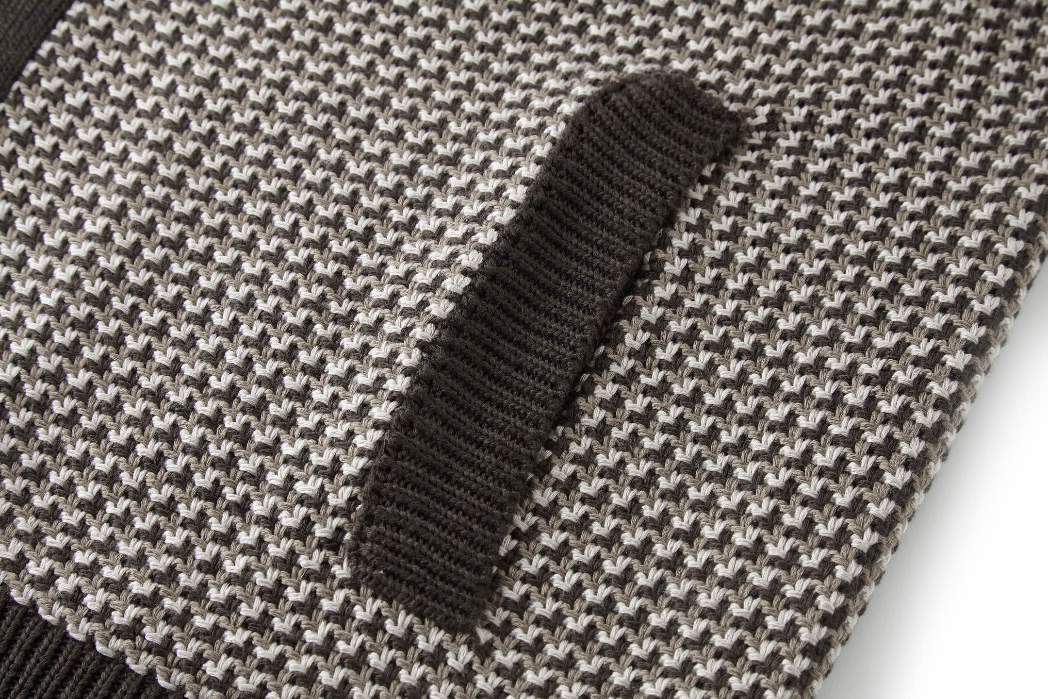 Louis Vuitton Houndstooth Wool Blend Cardigan - Stylish Knitwear Jacket 7 i1755522815697 7797 0 7