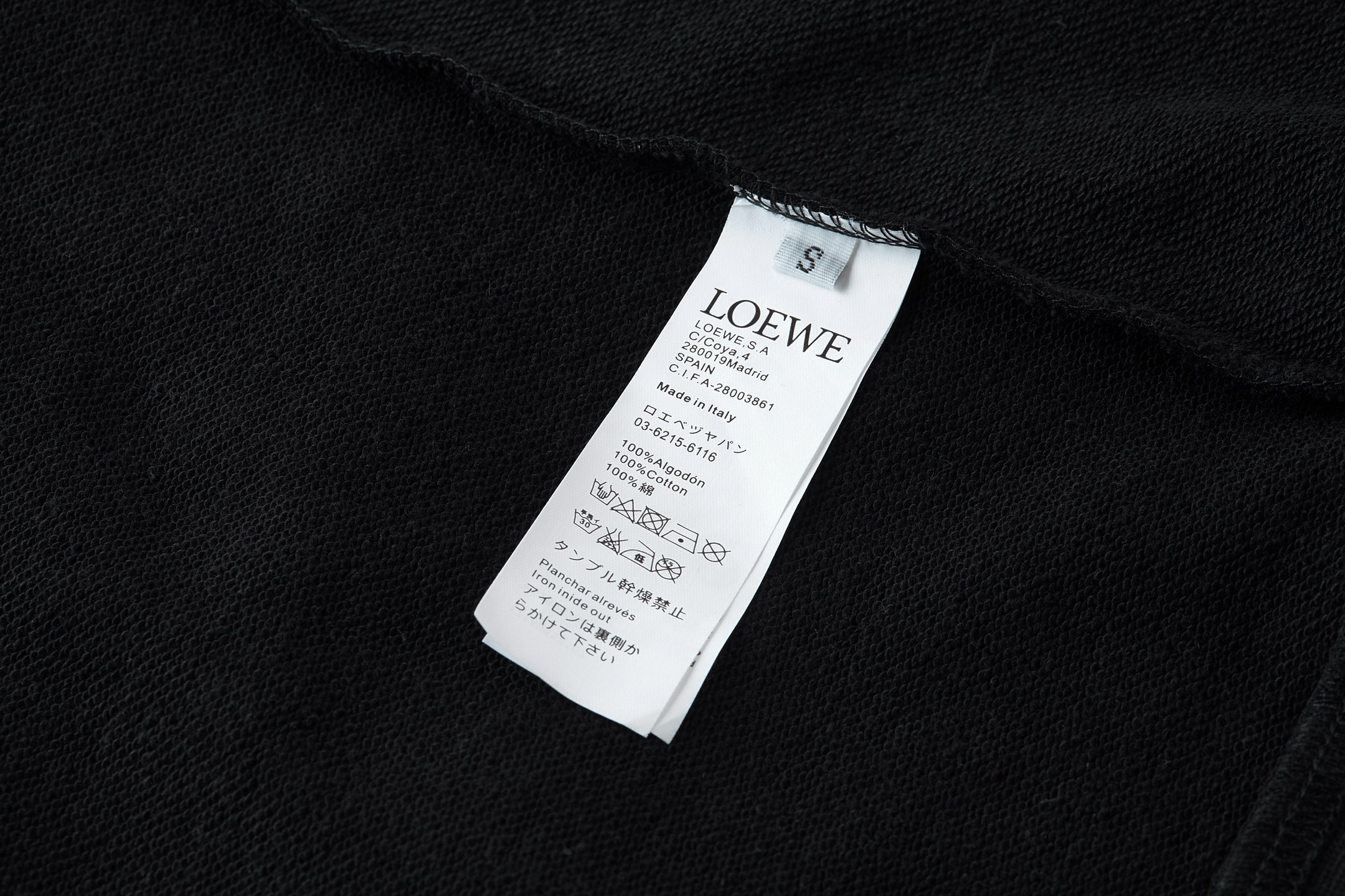 Loewe Oversized Fit Graphic Print Hoodie, Cotton Fleece Sweatshirt For Women 6 i1756297194371 3780 0 2