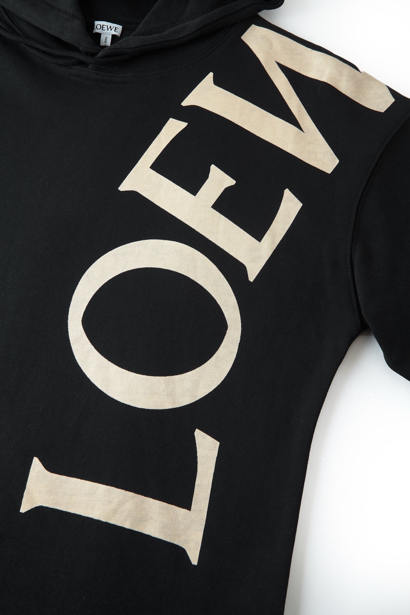 Loewe Oversized Fit Graphic Print Hoodie, Cotton Fleece Sweatshirt For Women 5 i1756297200377 4910 0 5