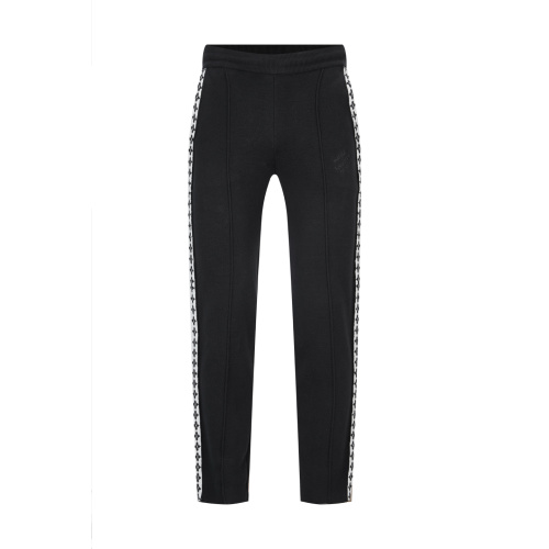 Louis Vuitton Academy Style Embroidered Wool Blend Trousers - Slim Fit 1 Louis Vuitton Academy Style Embroidered Wool Blend Trousers - Slim Fit