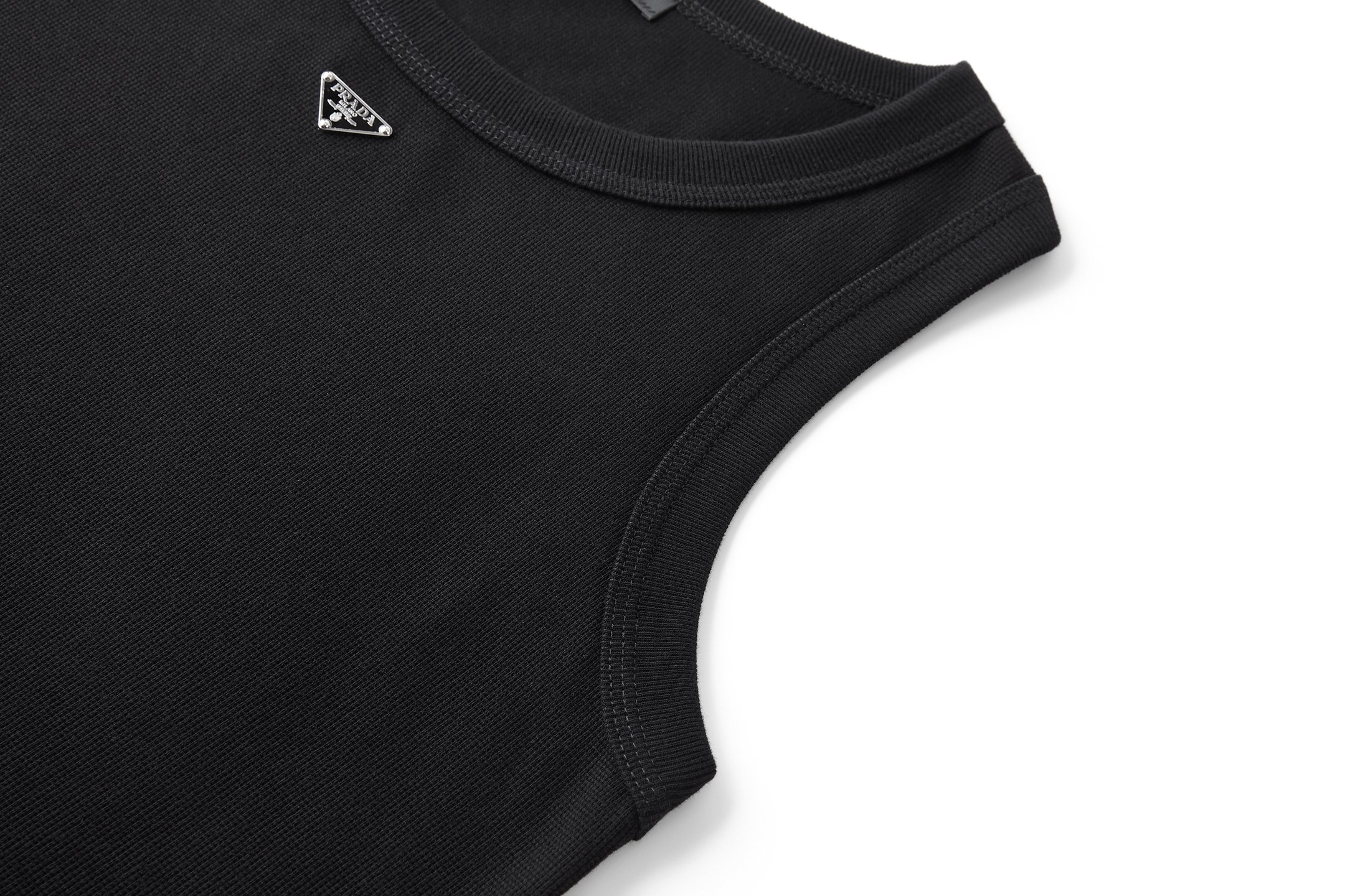 Rick Owens 新修身小领标背心