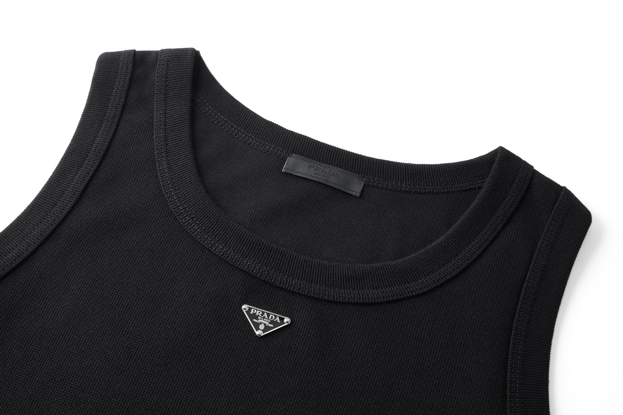 Rick Owens 新修身小领标背心