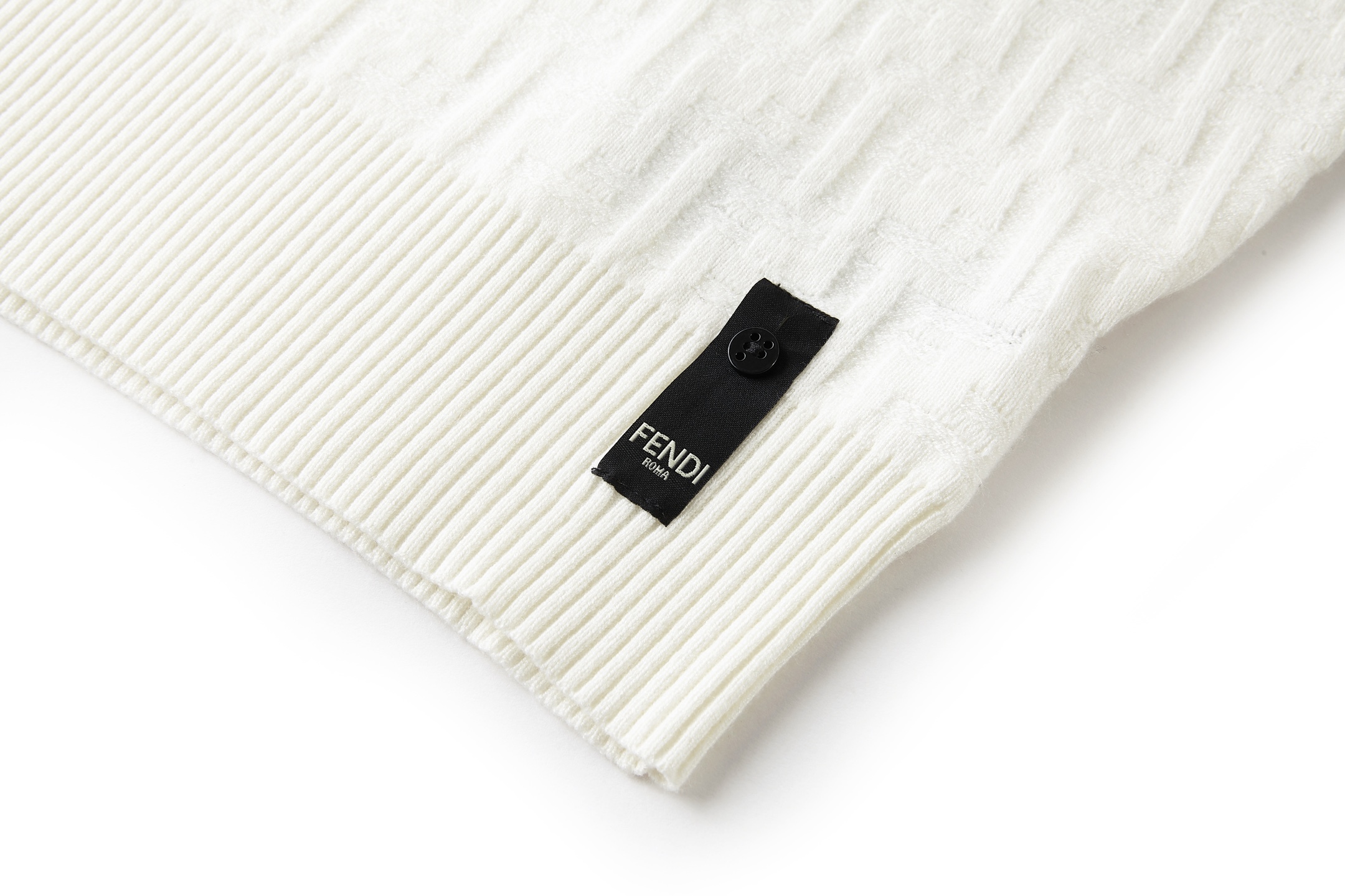 Fendi 双F提花标识针织衫
