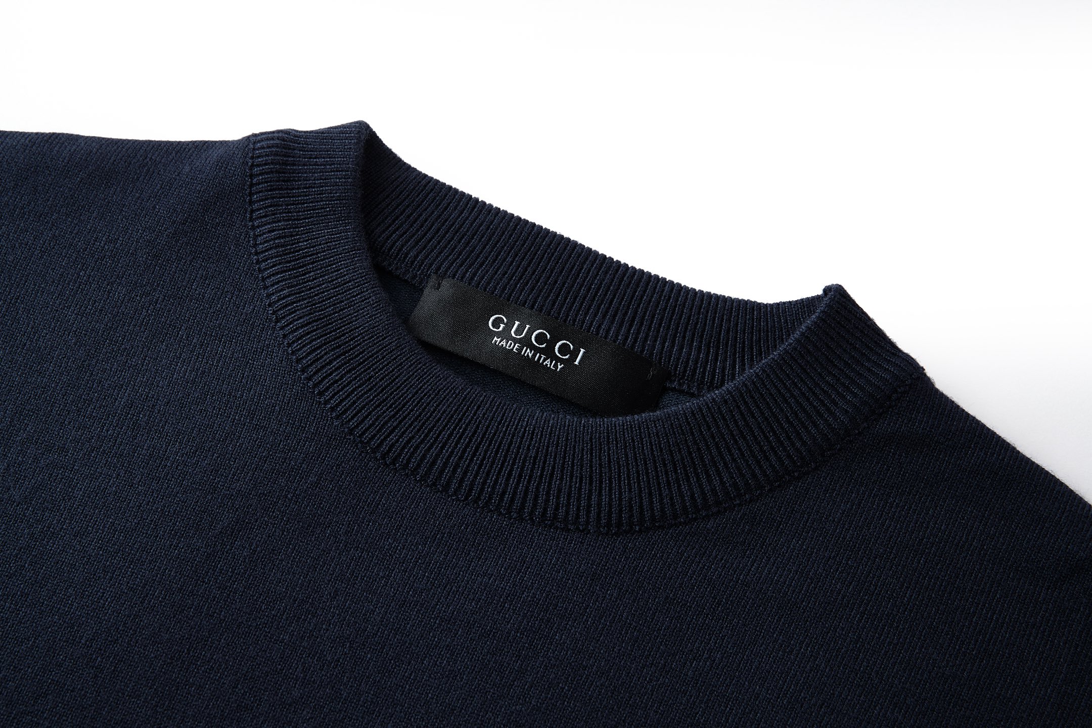 Gucci 双G刺绣标识针织衫