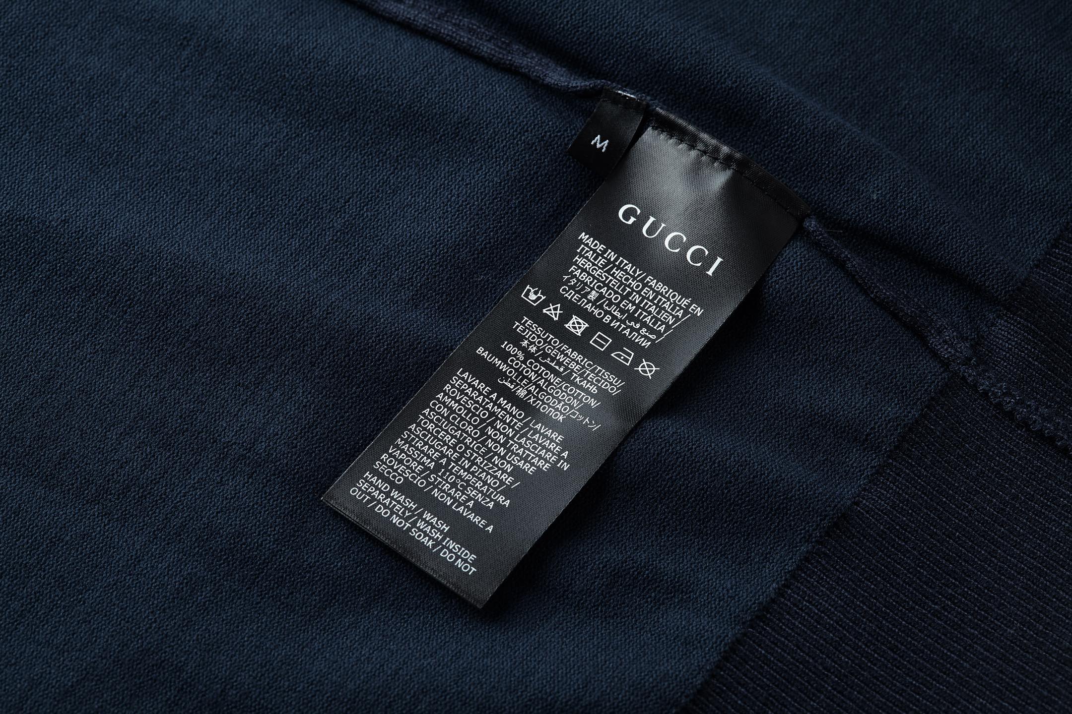 Gucci 双G刺绣标识针织衫