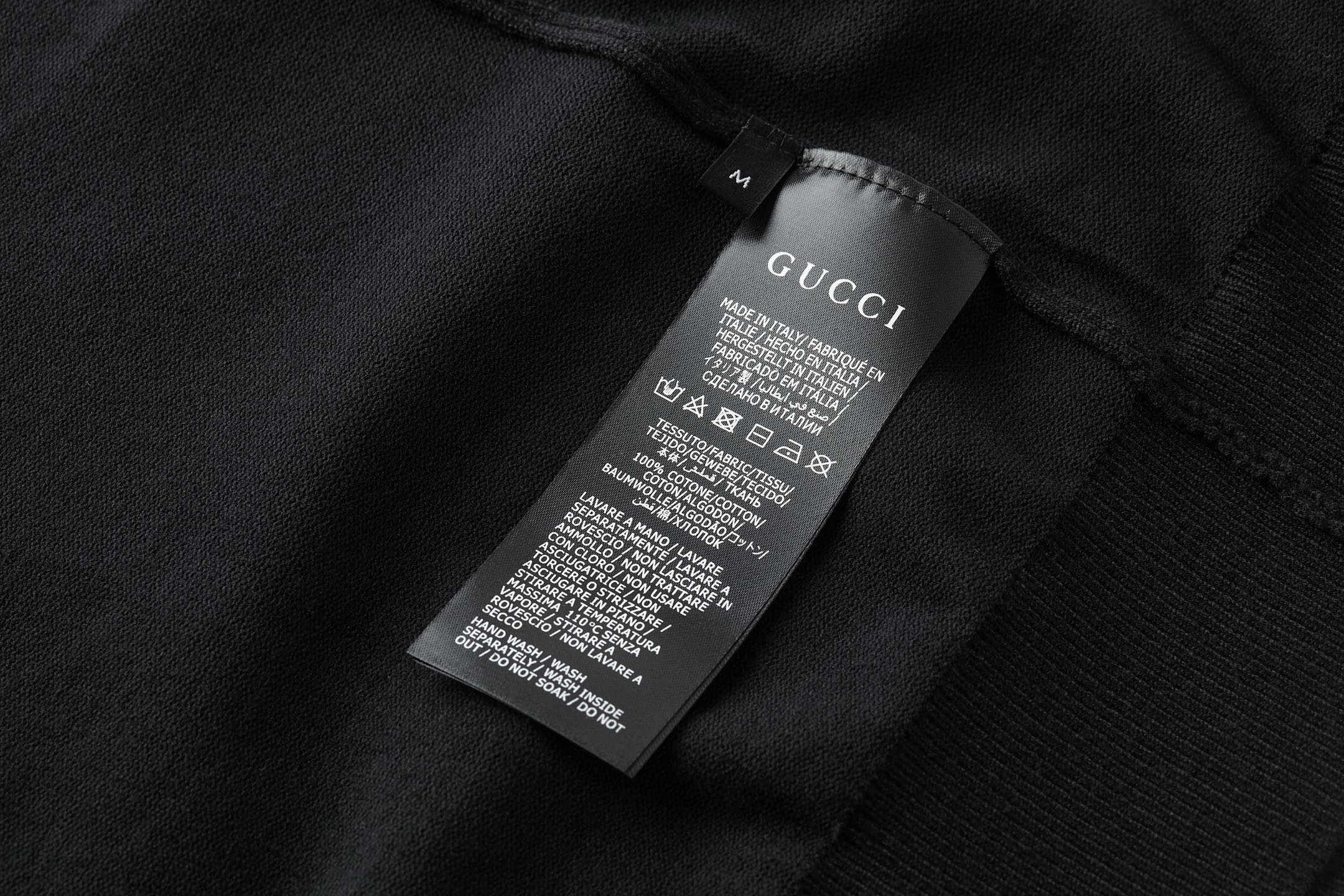 Gucci 双G刺绣标识针织衫