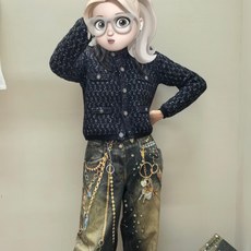 ACNE STUDIOS 印花泥染做旧牛仔裤面料:采用12盎10*7斜纹牛仔纯绵布。工艺:印花采用3D直 ACNE STUDIOS 印花泥染做旧牛仔裤面料:采用12盎10*7斜纹牛仔纯绵布。工艺:印花采用3D直