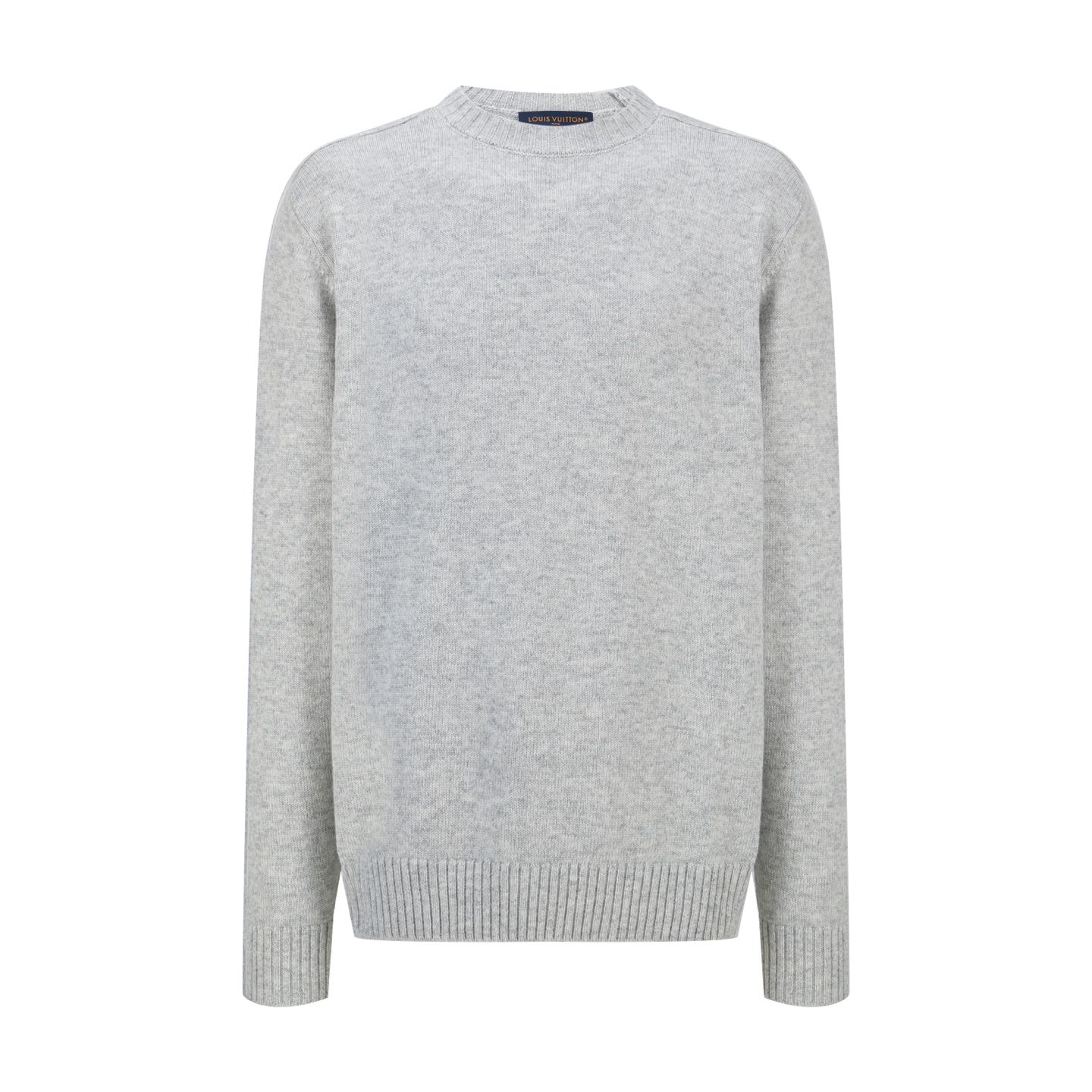 NO:957292,LOUIS VUITTON solid-color back-neck leather label sweater. The fabric is made of cotton yarn, and the original color is custom-dyed. The auxiliary leather label is made of cowhide composite, and the brand logo is embossed on the surface. Craftsmanship garment washing, fixed version, adding hand feel and solid color. This round-neck sweater is knitted with elegant cotton solid color, slowly revealing the bright spring atmosphere. The leather label on the left back collar shows the seasonal Monogram pattern, which can be matched with all trousers, injecting elegance into daily looks.  Accessories customized 11 washable trademarks Accessories customized 11 composite leather labels Size S-M-L-XL Color blue-grey-purple-pink Style number 86580,,louis vuitton,cowhide,19860909LOUIS VUITTON 纯色后领皮标针织衫 面料采用绵纱,原版定染同色. 辅料皮标采用牛皮复合,面上压花品牌标识. 工艺成衣洗水,固定版型,添加手感,固色. 这款圆领针织衫以淡雅棉质纯色针织,缓缓流露明媚春日气息.左后领皮标呈现当季 Monogram图案,可搭配所有长裤,为日常造型注入优雅格调. 辅料定制11洗水商标 辅料定制11复合皮标 尺码S-M-L-XL 颜色蓝-灰-紫-粉 款号86580,,louis vuitton,cowhide,,Men's clothing