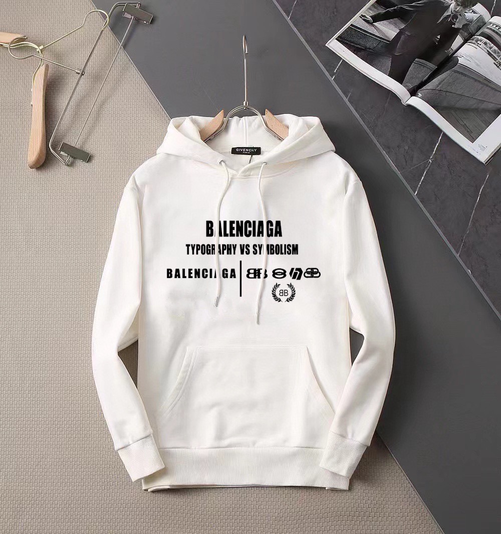 Balenciaga 品牌：巴黎世家 (胖子福音) 2026ss秋款最新款长袖圆领卫衣